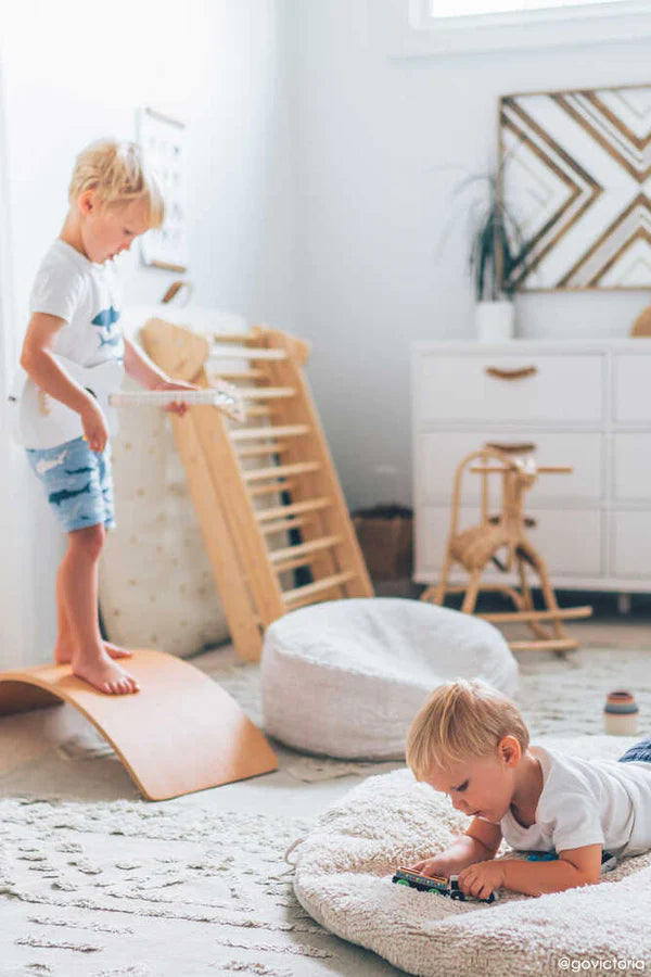 POUF CHILL PEARL GREY Little Wonder & Co