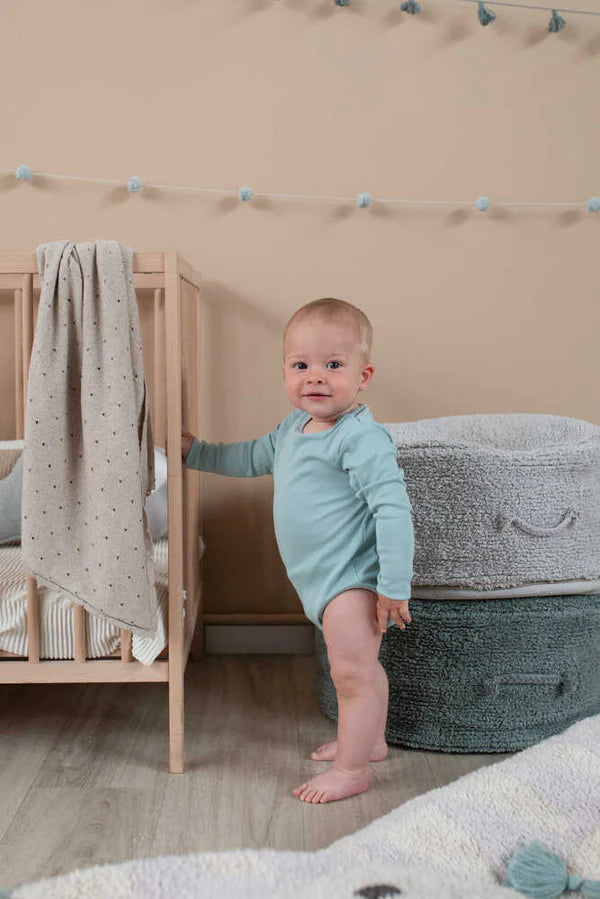 POUF CHILL VINTAGE BLUE Little Wonder & Co