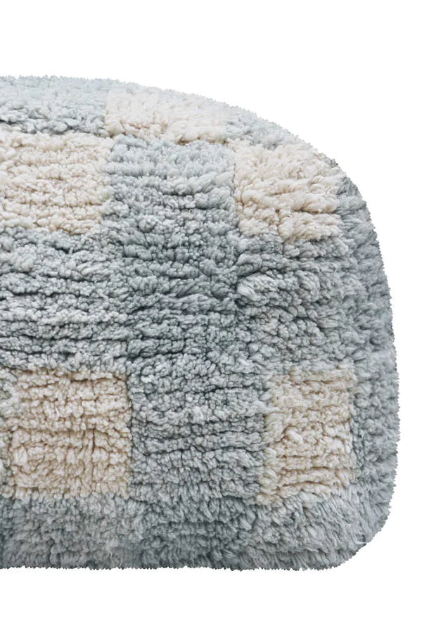 POUF VICHY BLUE SAGE Little Wonder & Co