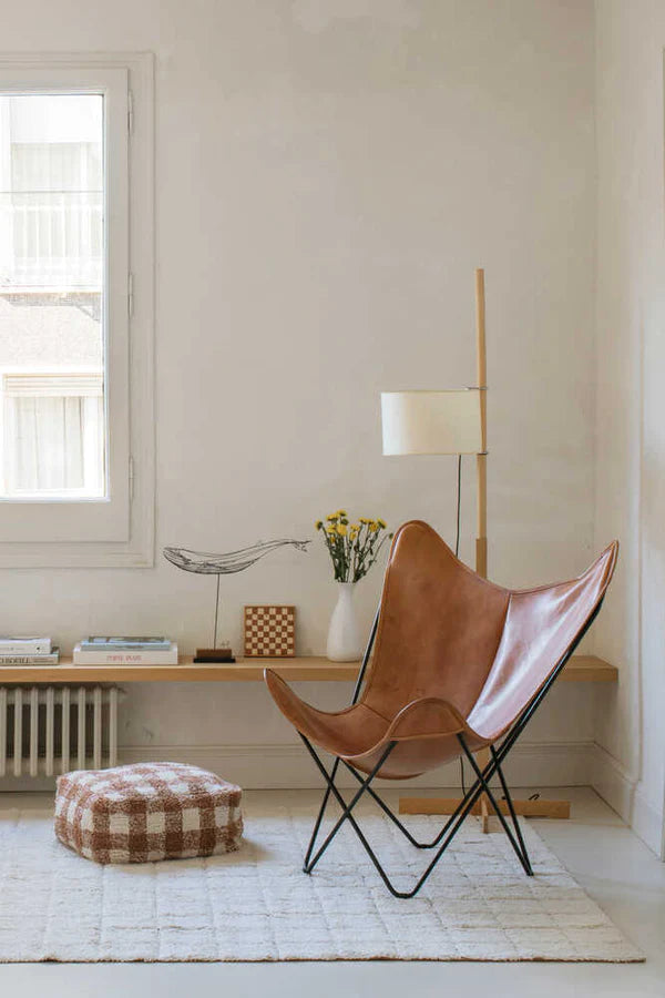 POUF VICHY TOFFEE Little Wonder & Co