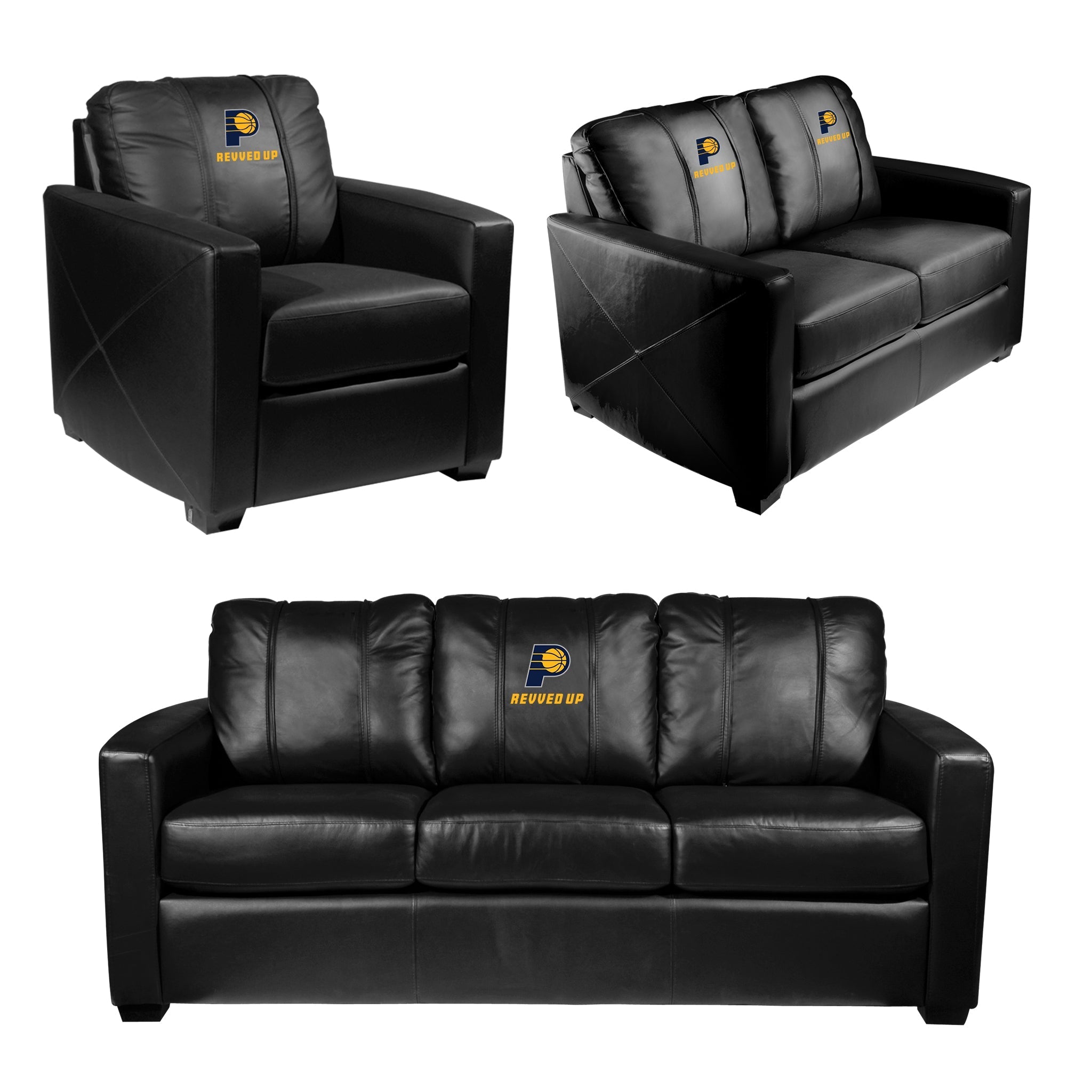 Silver Sofa Indiana Pacers 2024 Playoffs Logo