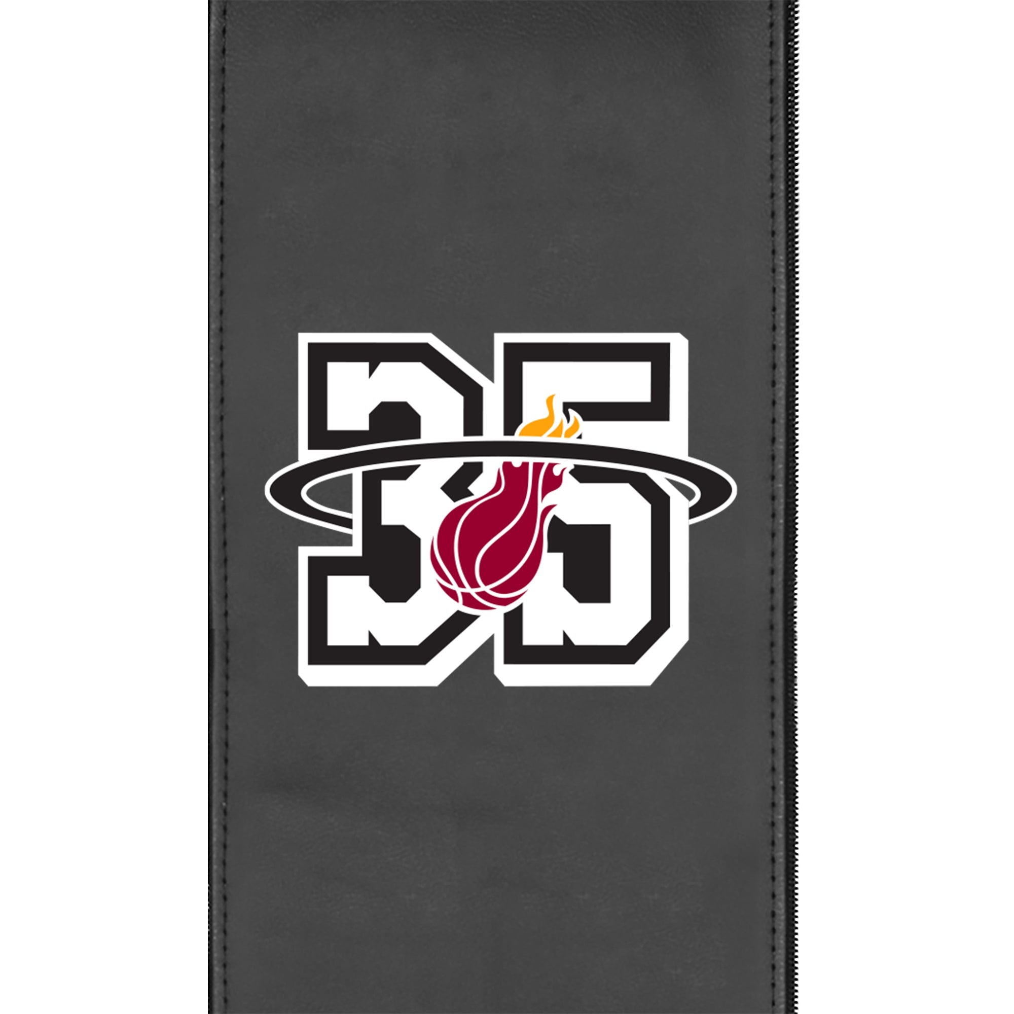 Silver Club Chair Miami Heat Team Commemorative Logo