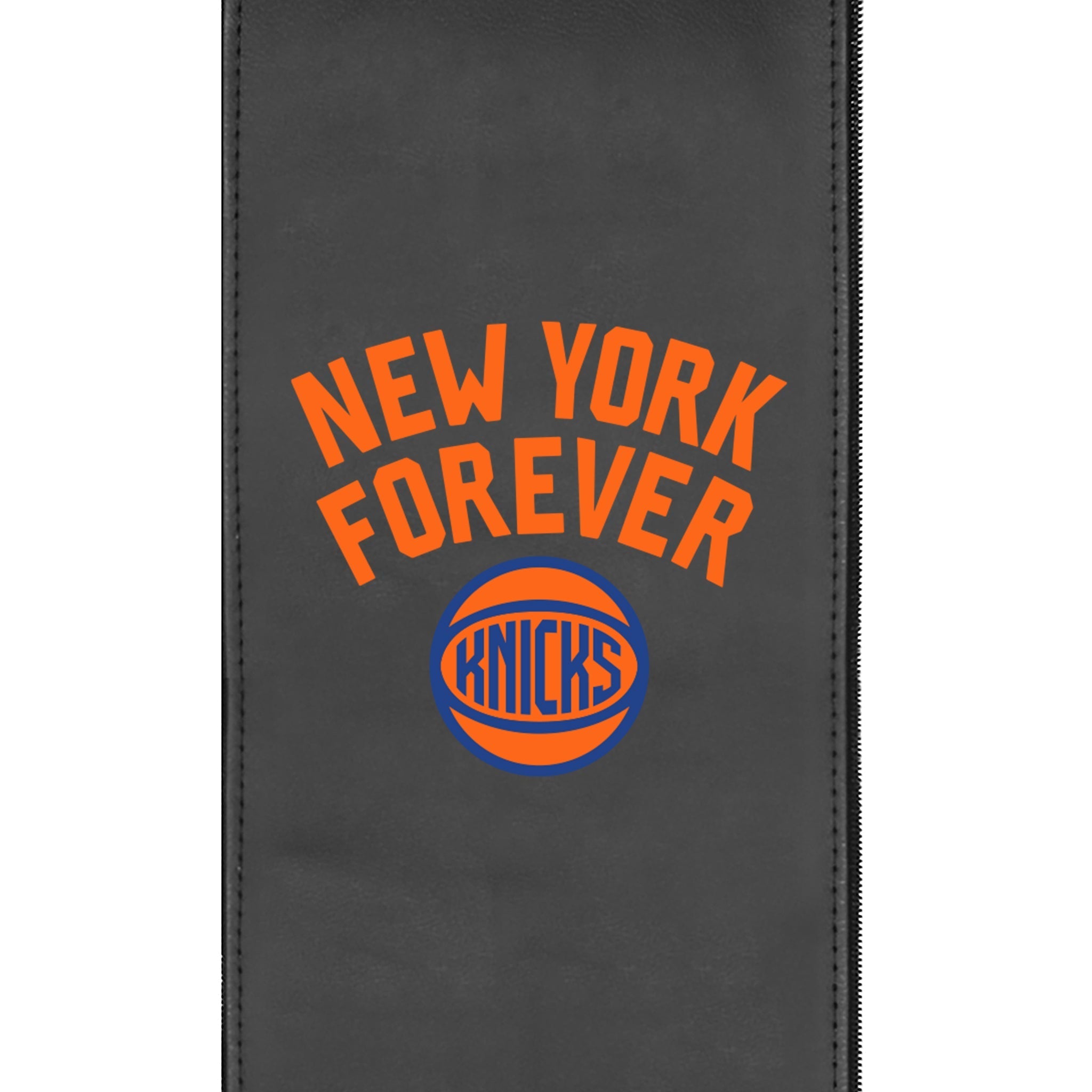 Silver Club Chair with New York Knicks 2024 Playoffs Logo