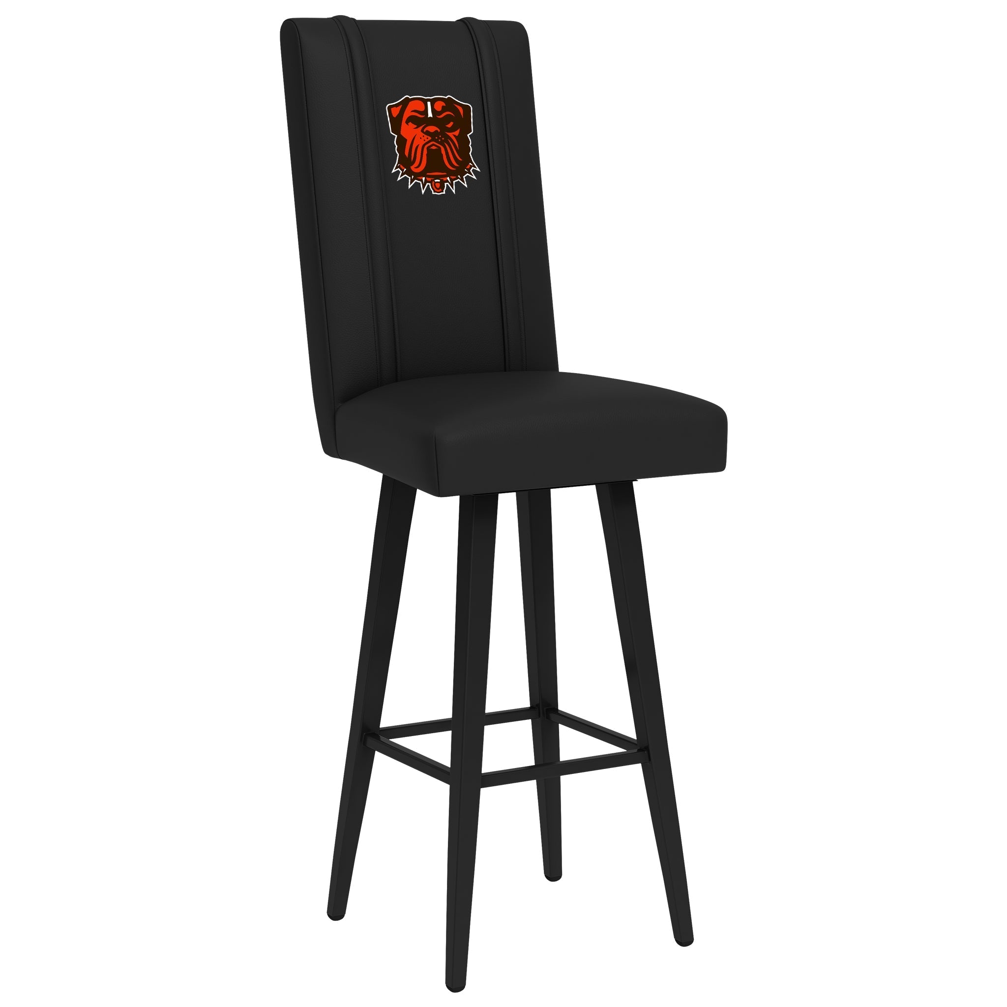 Swivel Bar Stool 2000 with Cleveland Browns Bulldog Logo