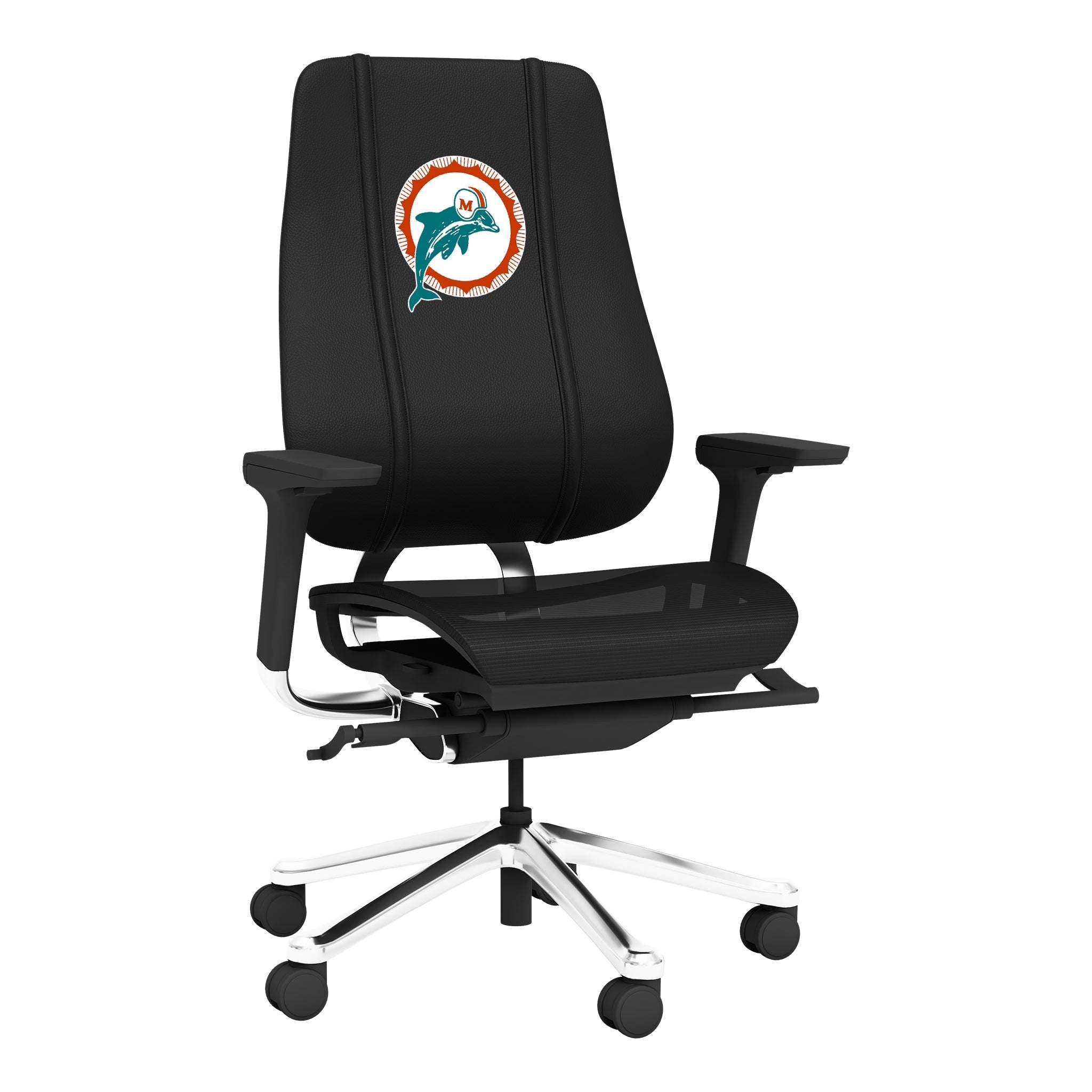 PhantomX Mesh Gaming Chair with Miami Dolphins Alternate Logo