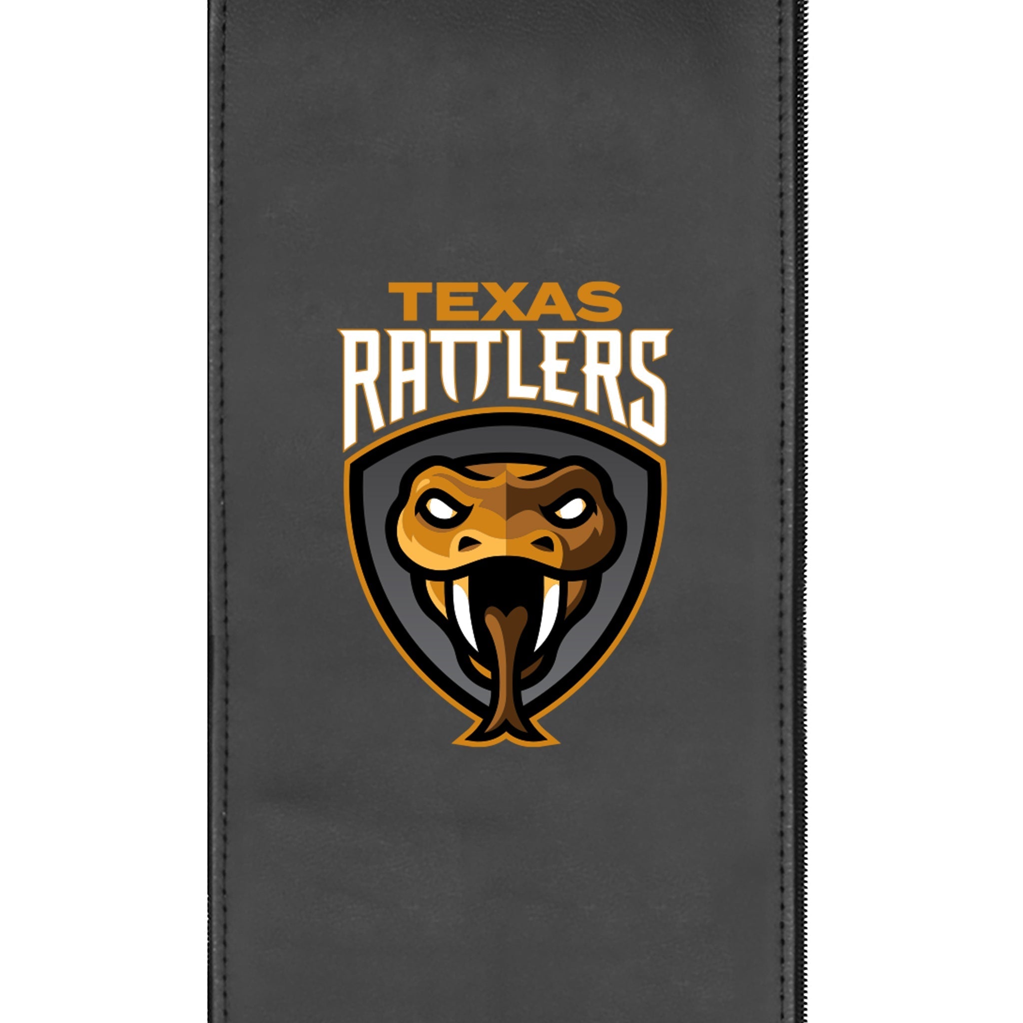 Silver Club Chair with Texas Rattlers Primary Logo