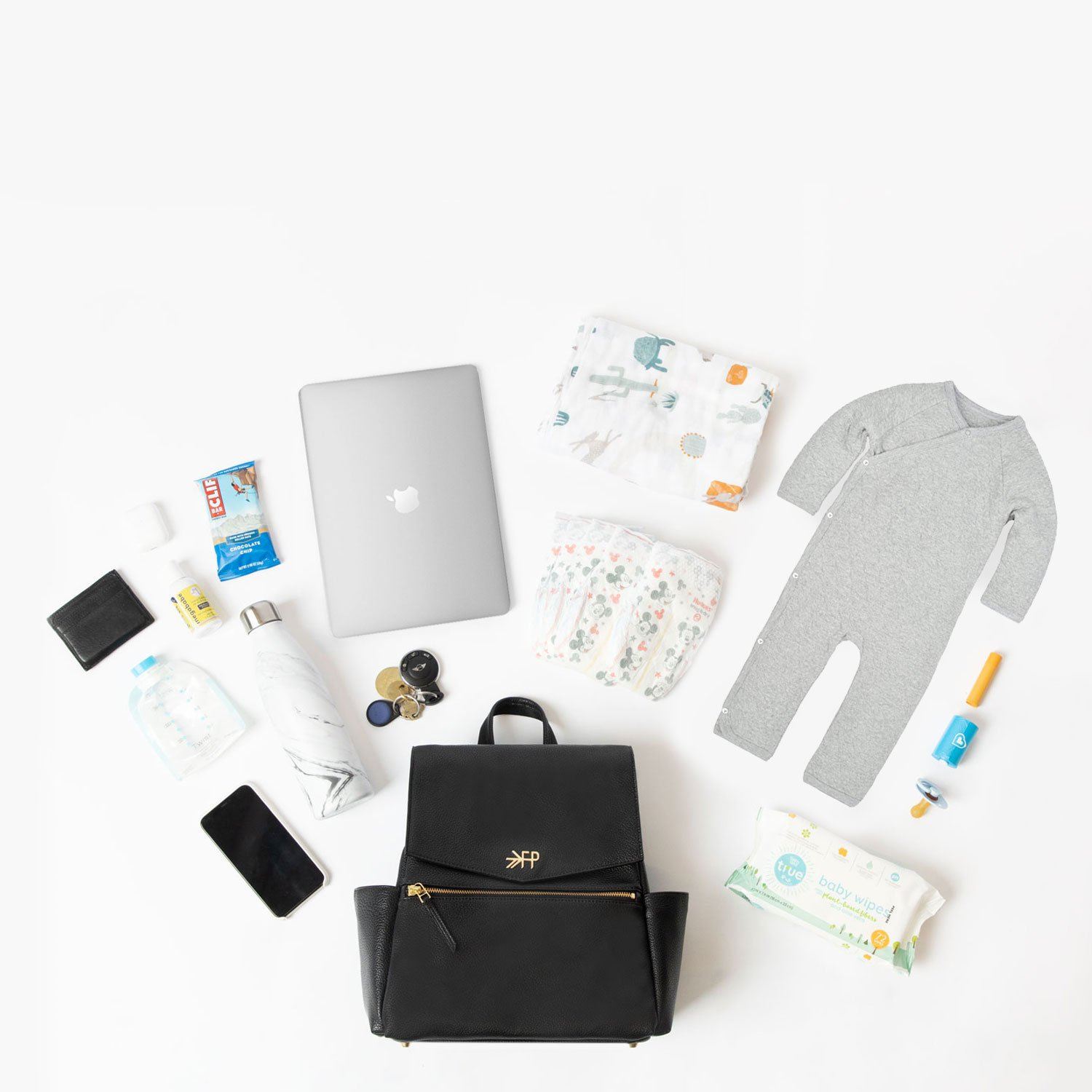 Stone Mini Classic Diaper Bag II