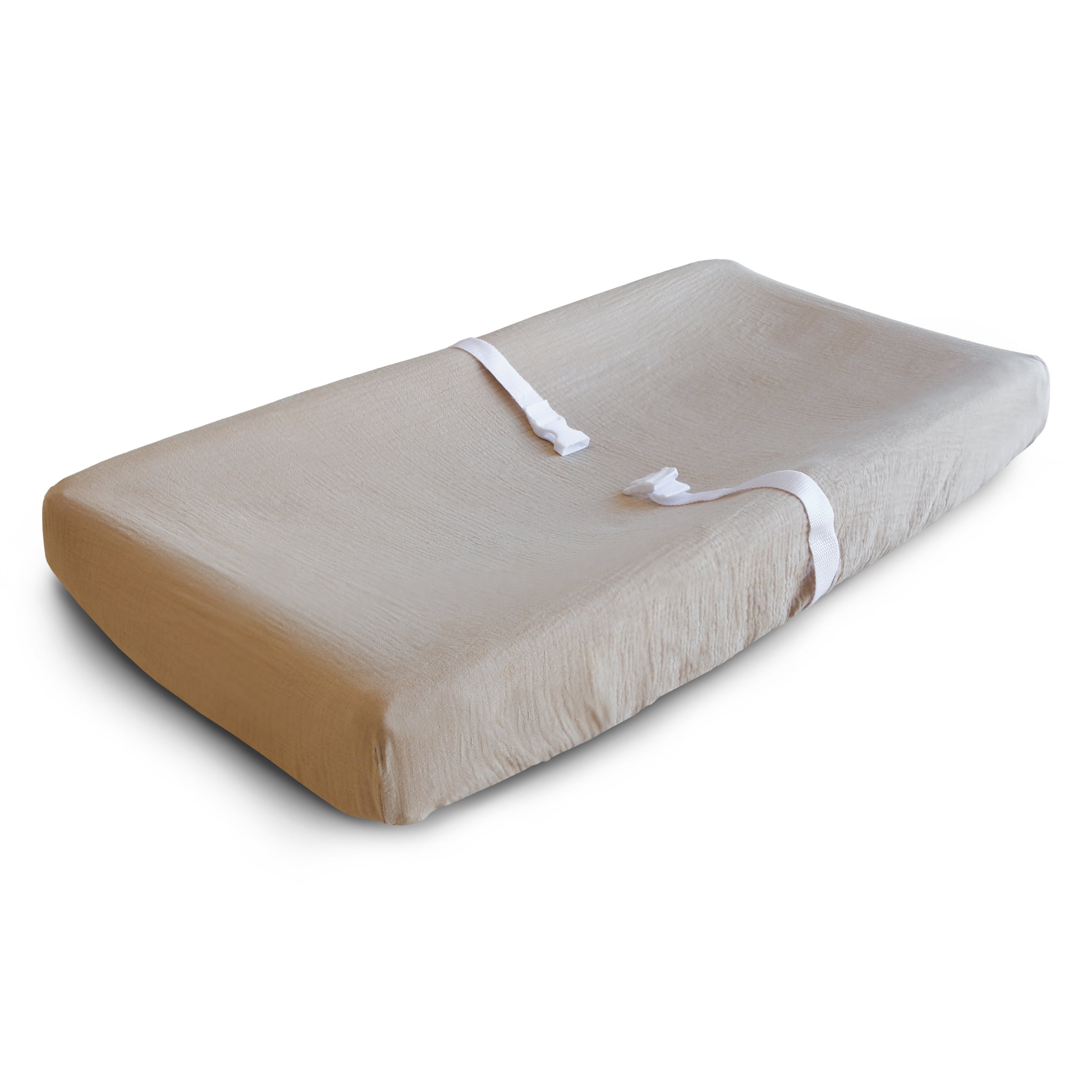 Extra Soft Muslin Changing Pad Cover Changing Pad Cover Mushie Pale Taupe