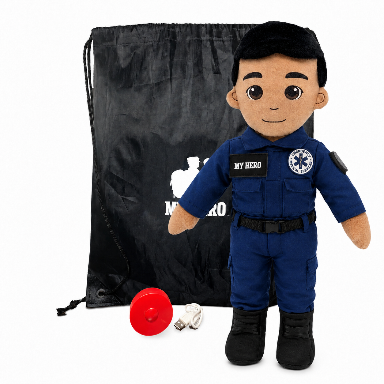 Paramedic Doll & EMT Doll | Recordable First Responder Gift