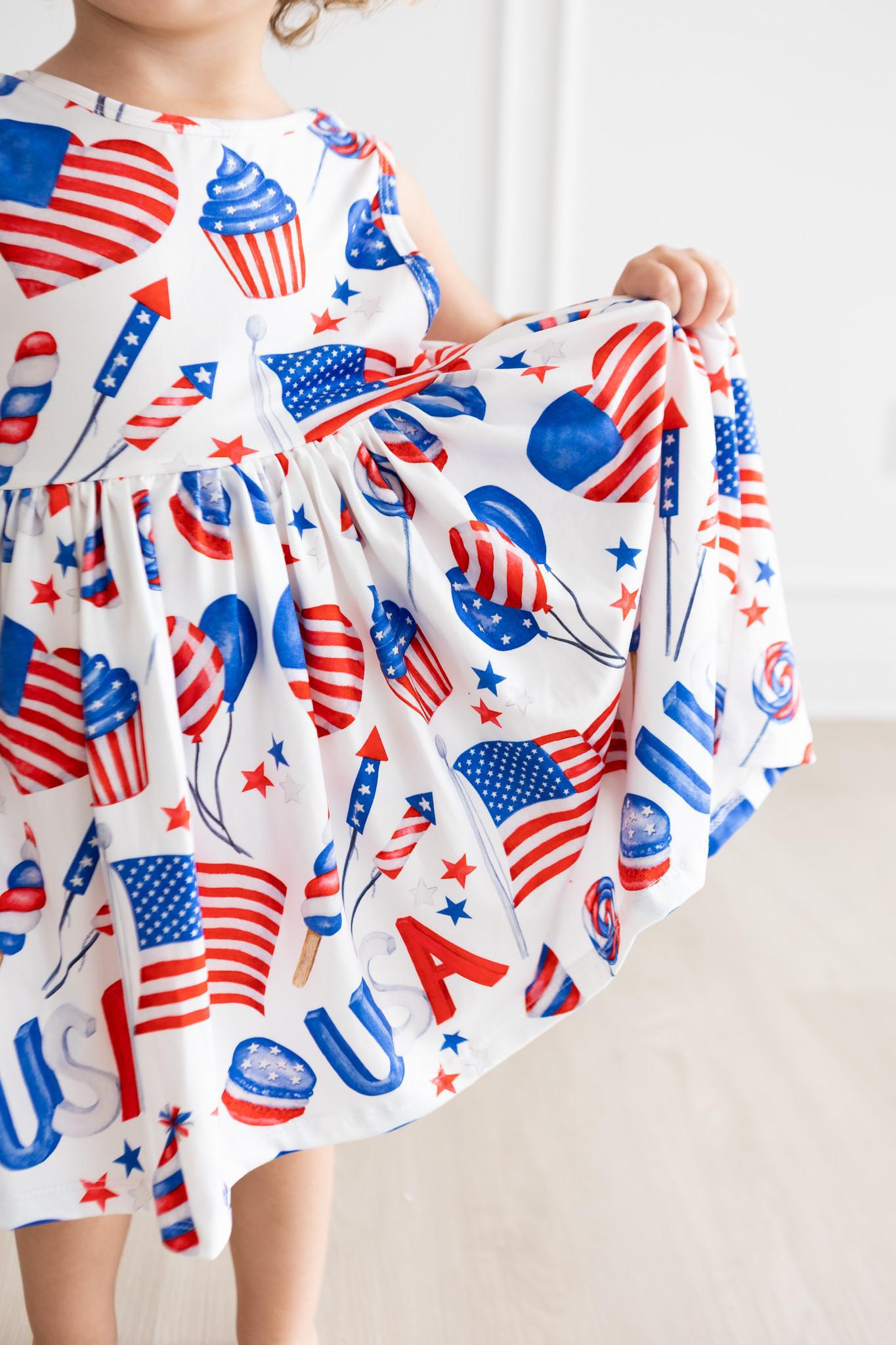SALE Party in the USA Tank Twirl Dress