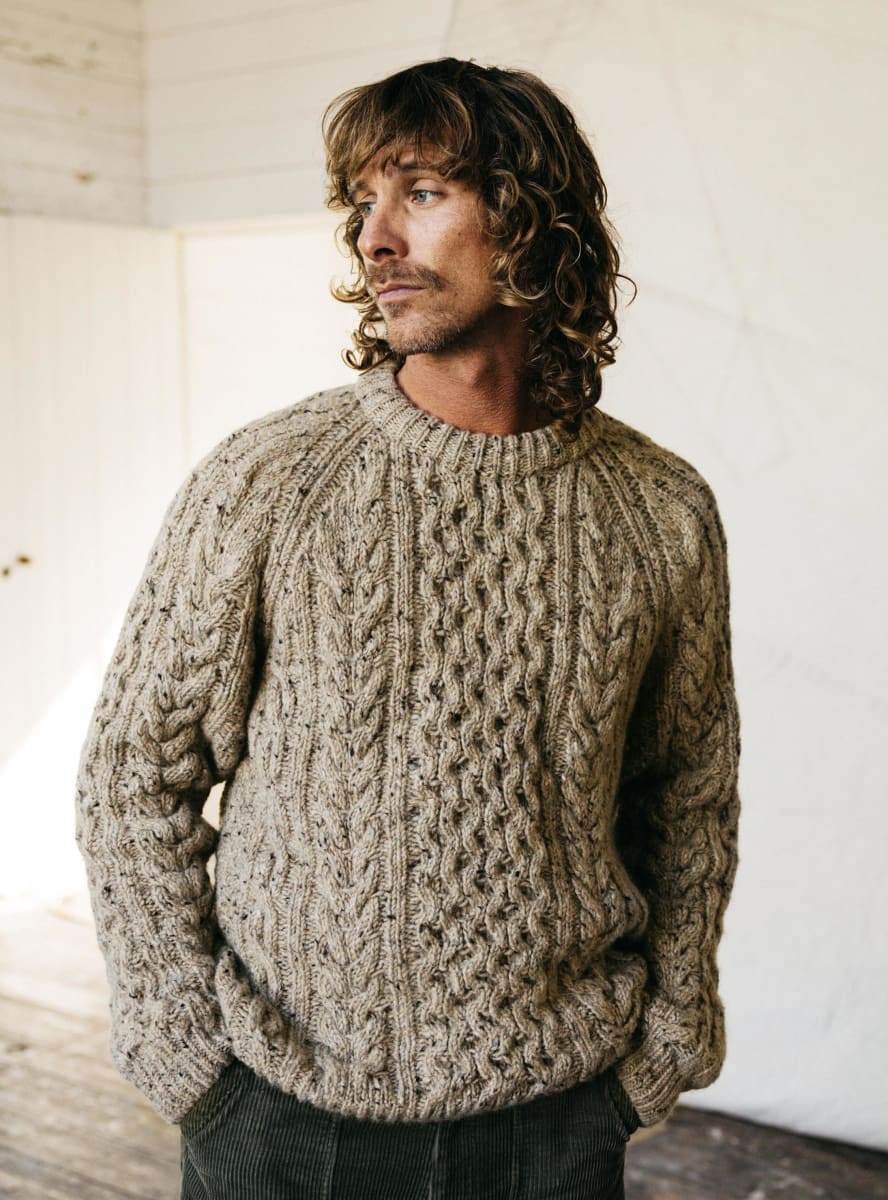 Men's Cabet Jumper - Oatmeal