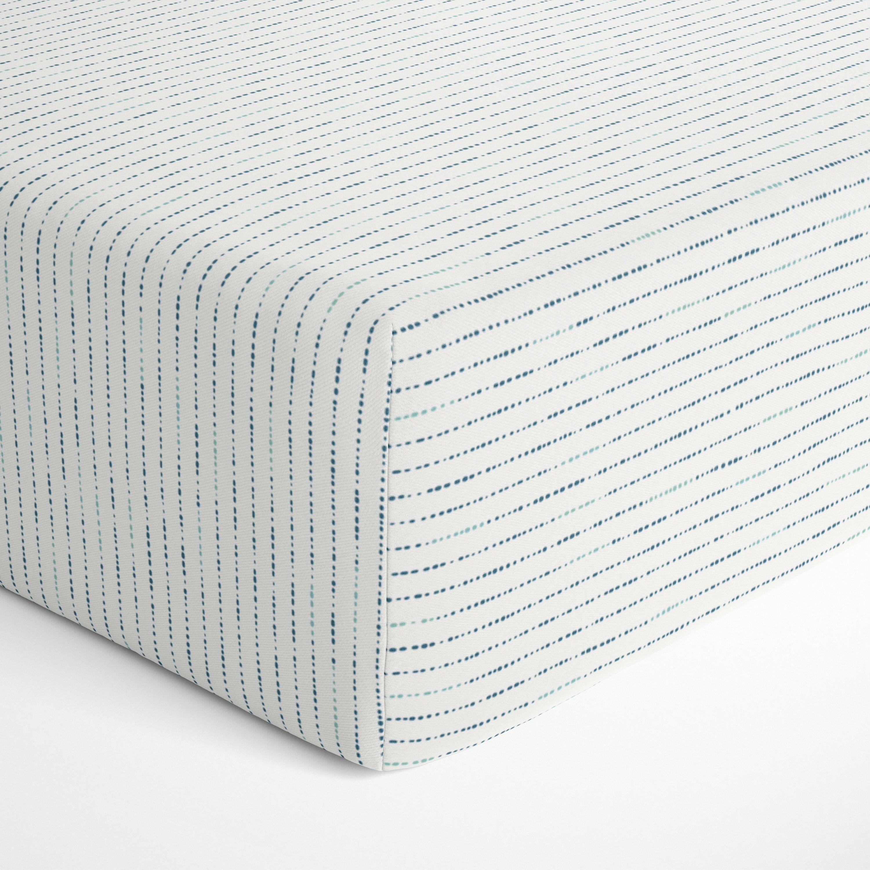 Organic Crib Sheet - Pebble Crib Sheet Makemake Organics
