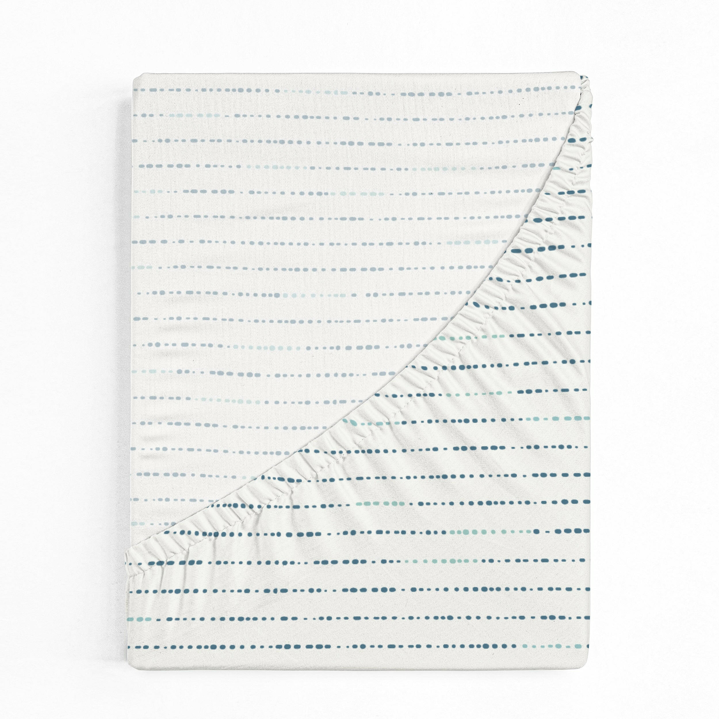 Organic Crib Sheet - Pebble Crib Sheet Makemake Organics