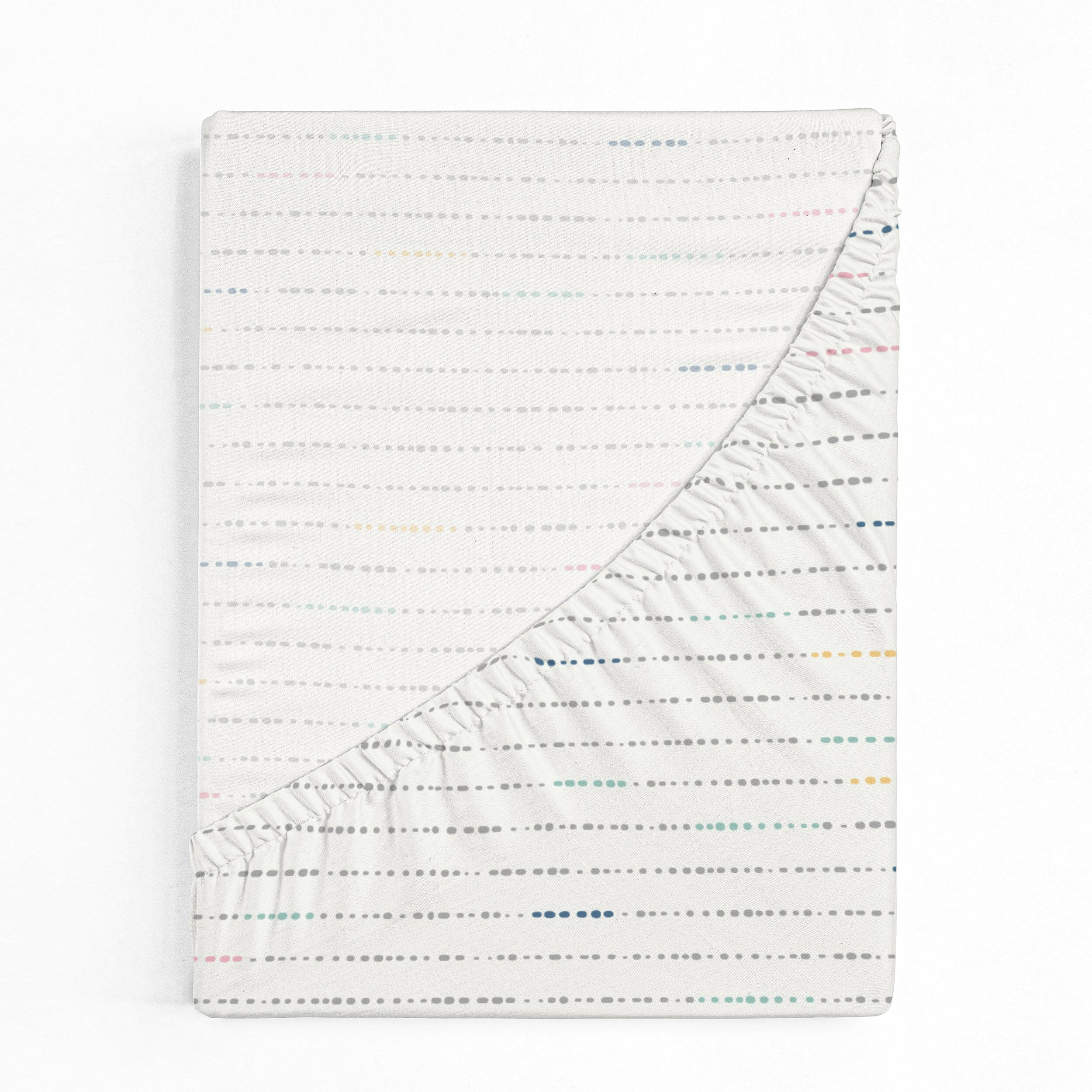 Organic Crib Sheet - Pebble Pop Crib Sheet Makemake Organics