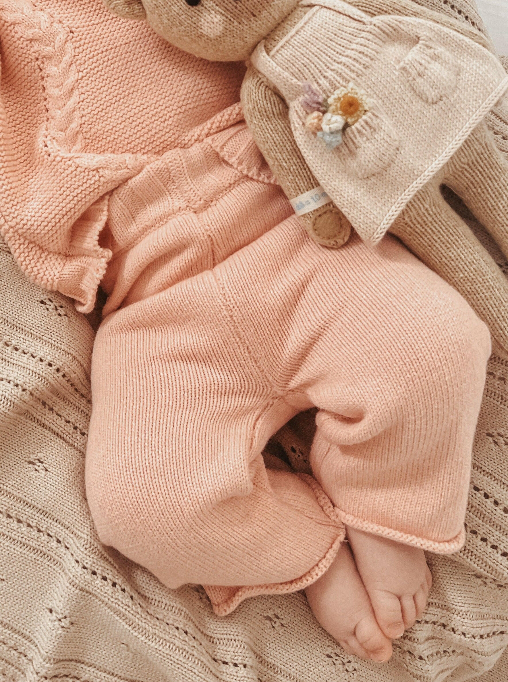 Luna + Luca Knit Pants - Pink  Luna + Luca