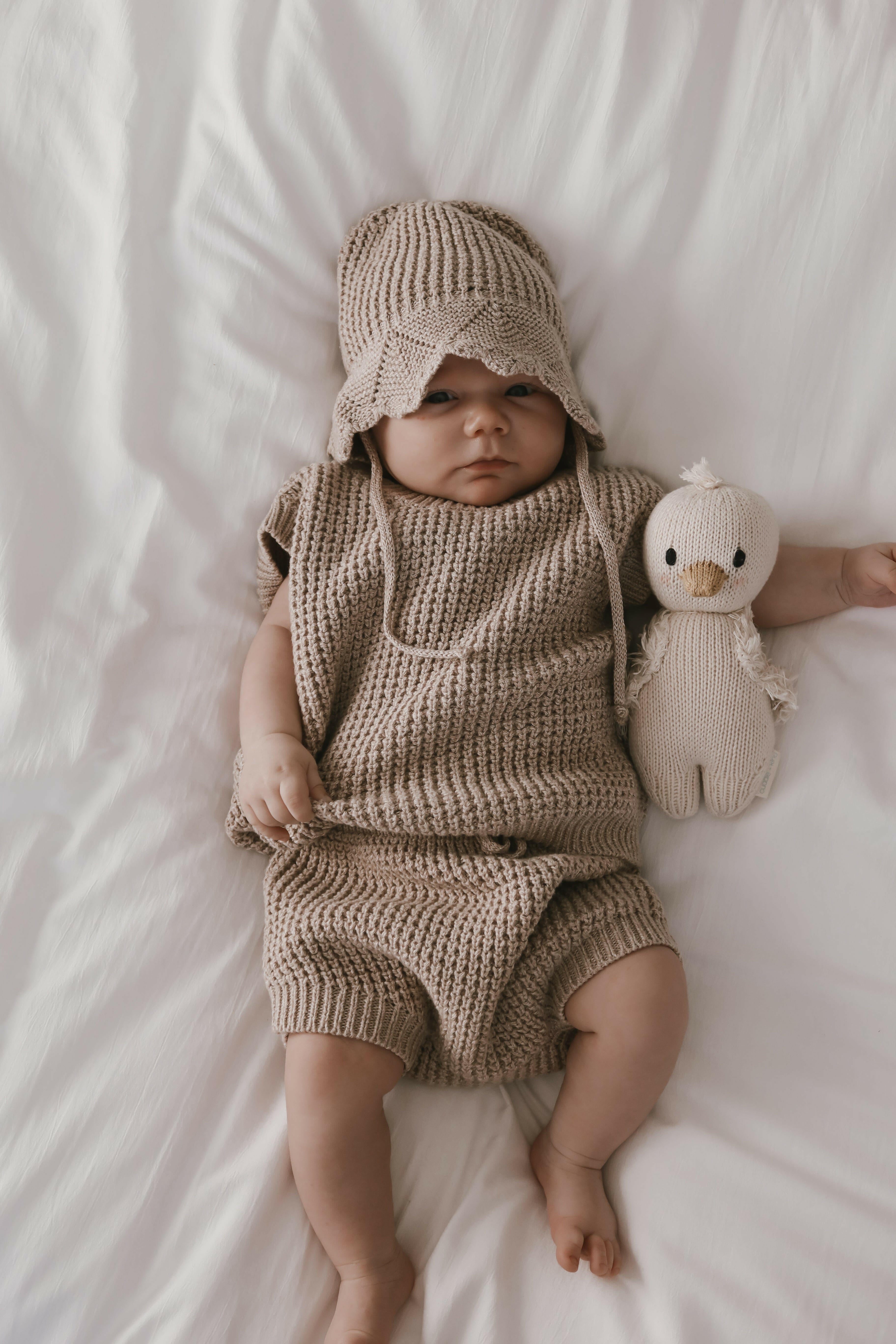 Luna + Luca Summer Tank Set - Heather Beige  Luna + Luca