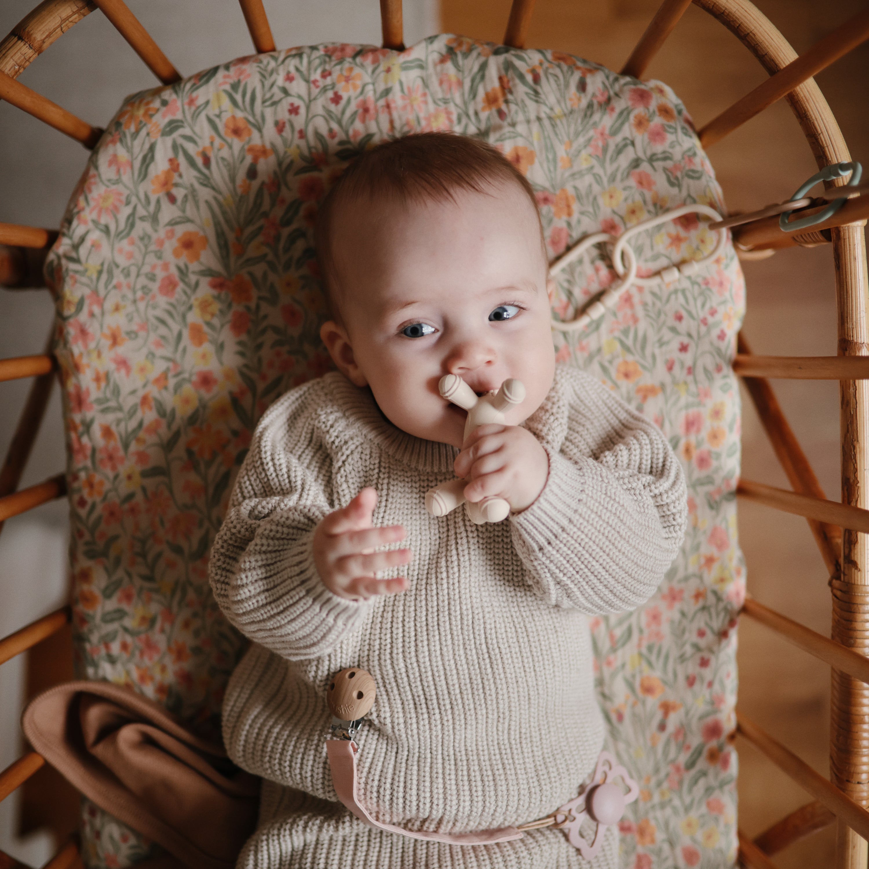 Mini Muslin Crib Sheet mini crib sheet Mushie