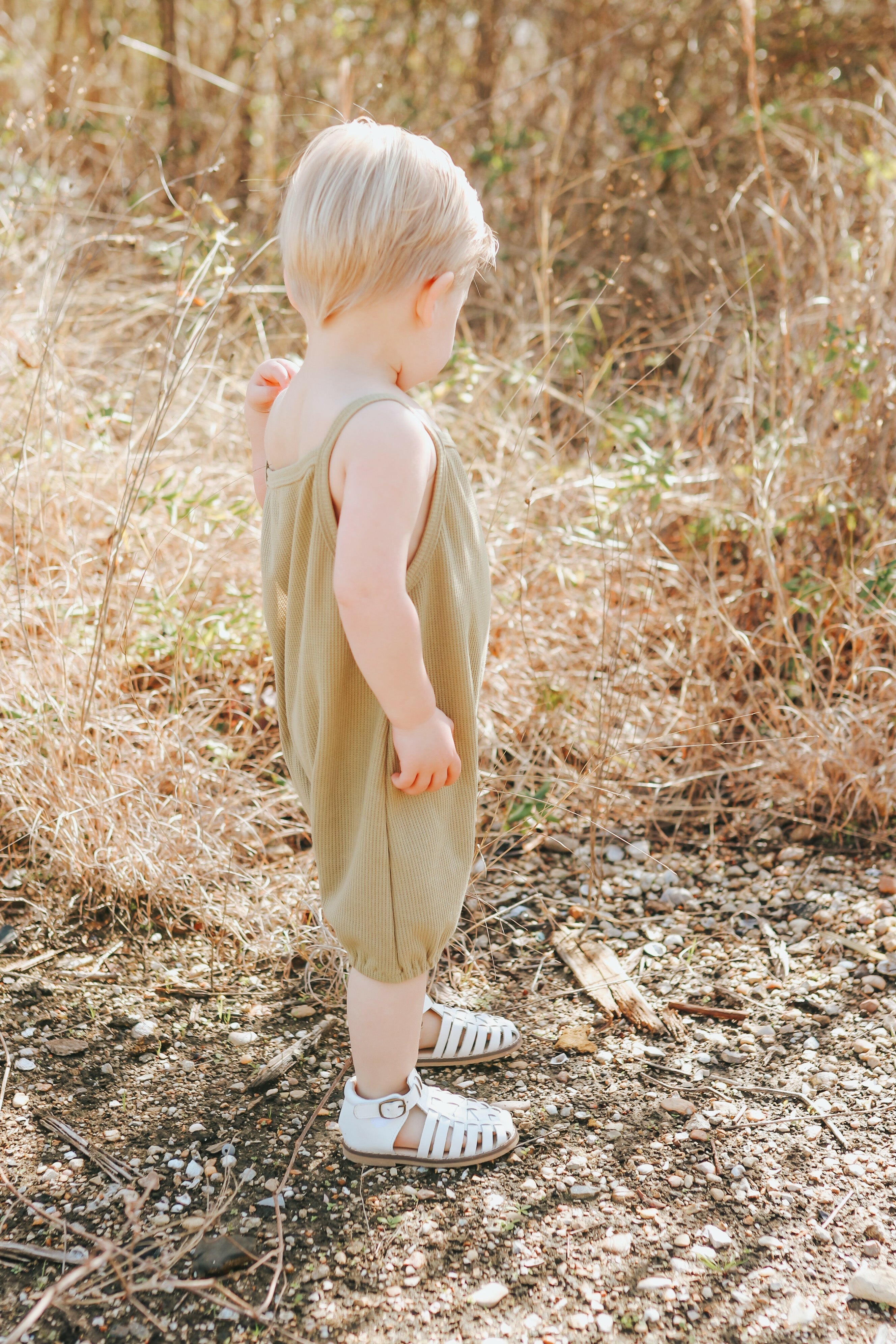Leather Indie Sandal | Color 'Cotton' | Hard Sole Consciously Baby