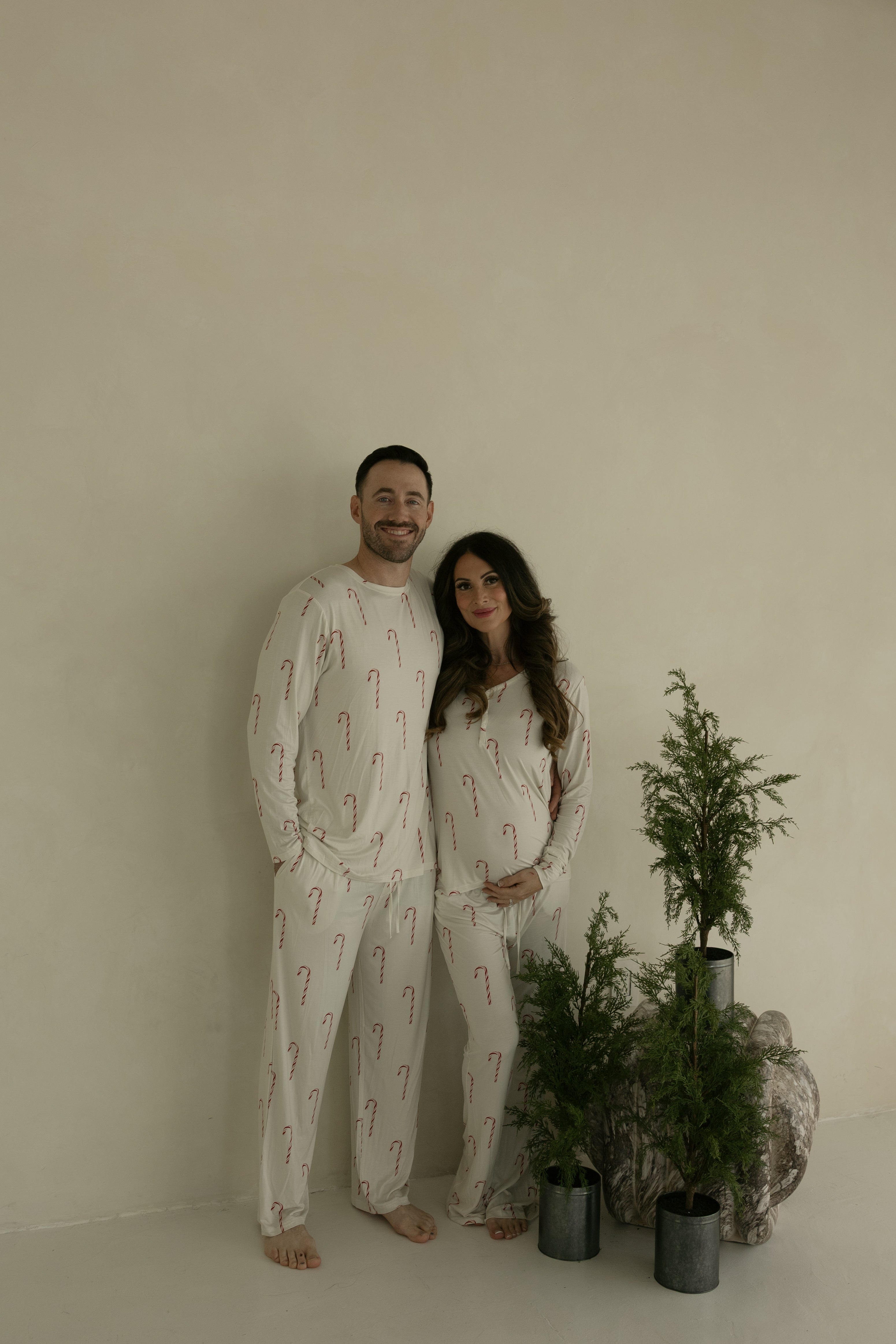 Women's Bamboo Pajamas | Candy Cane