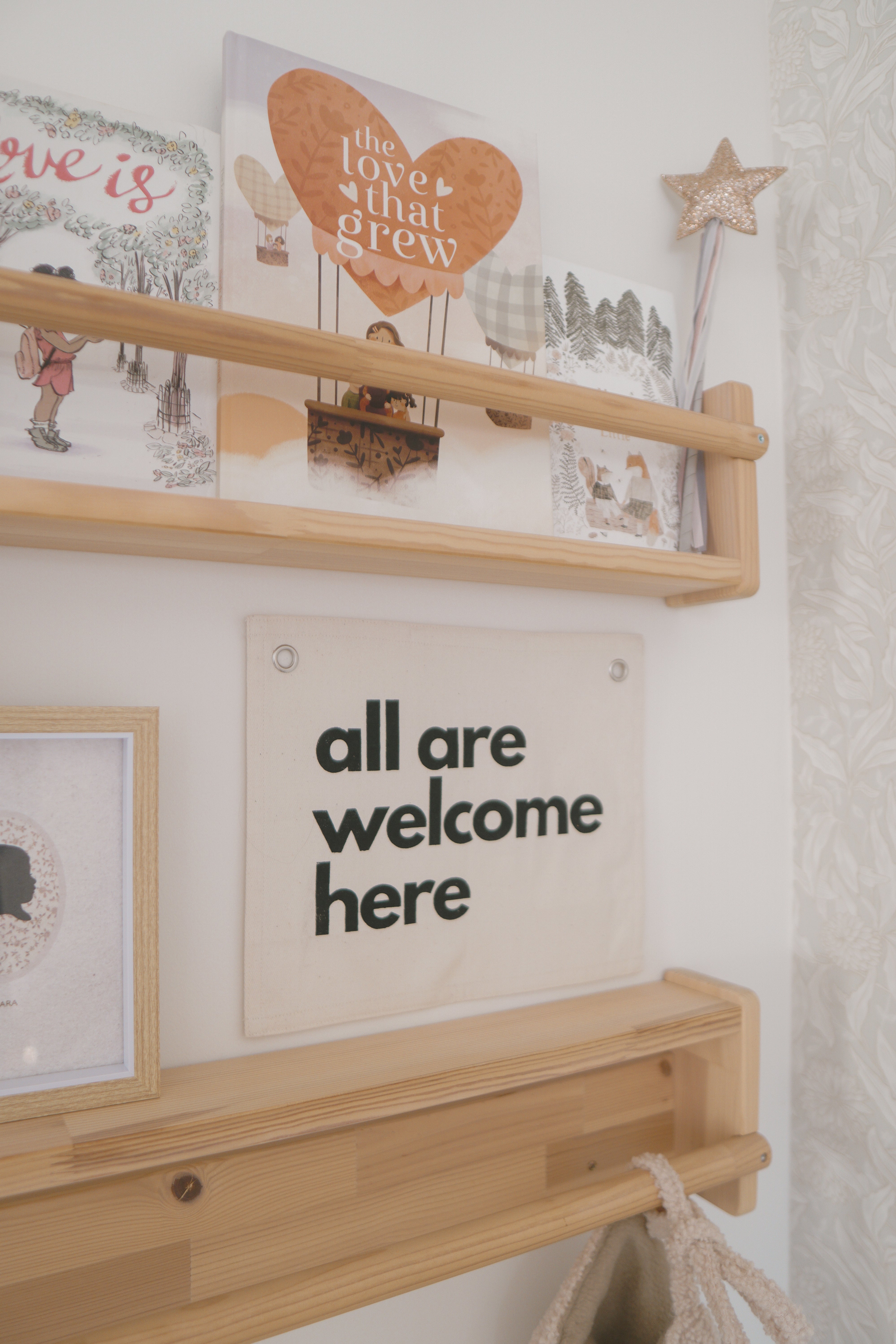 all are welcome here banner