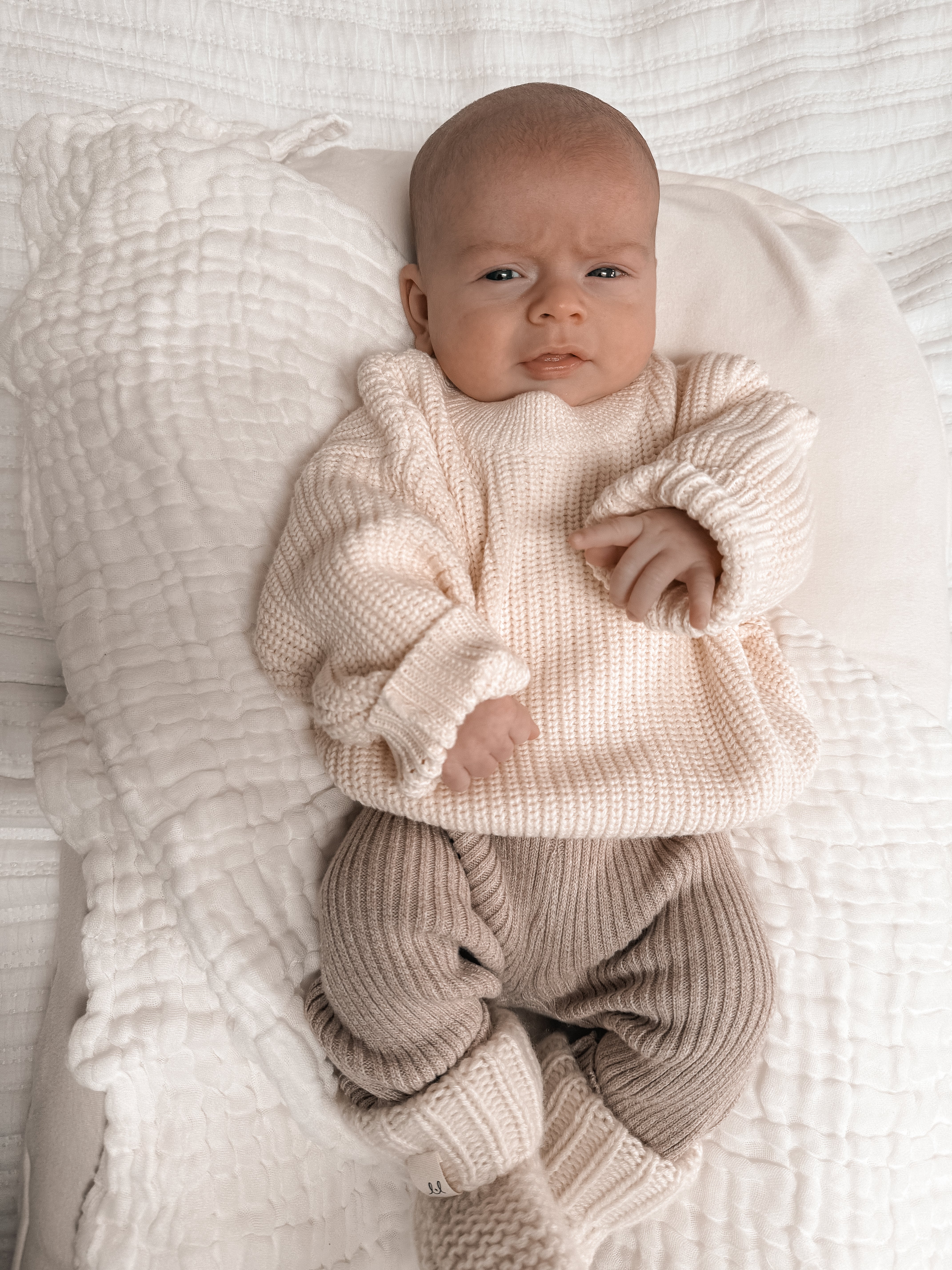 Chunky Knit Sweater - Cream