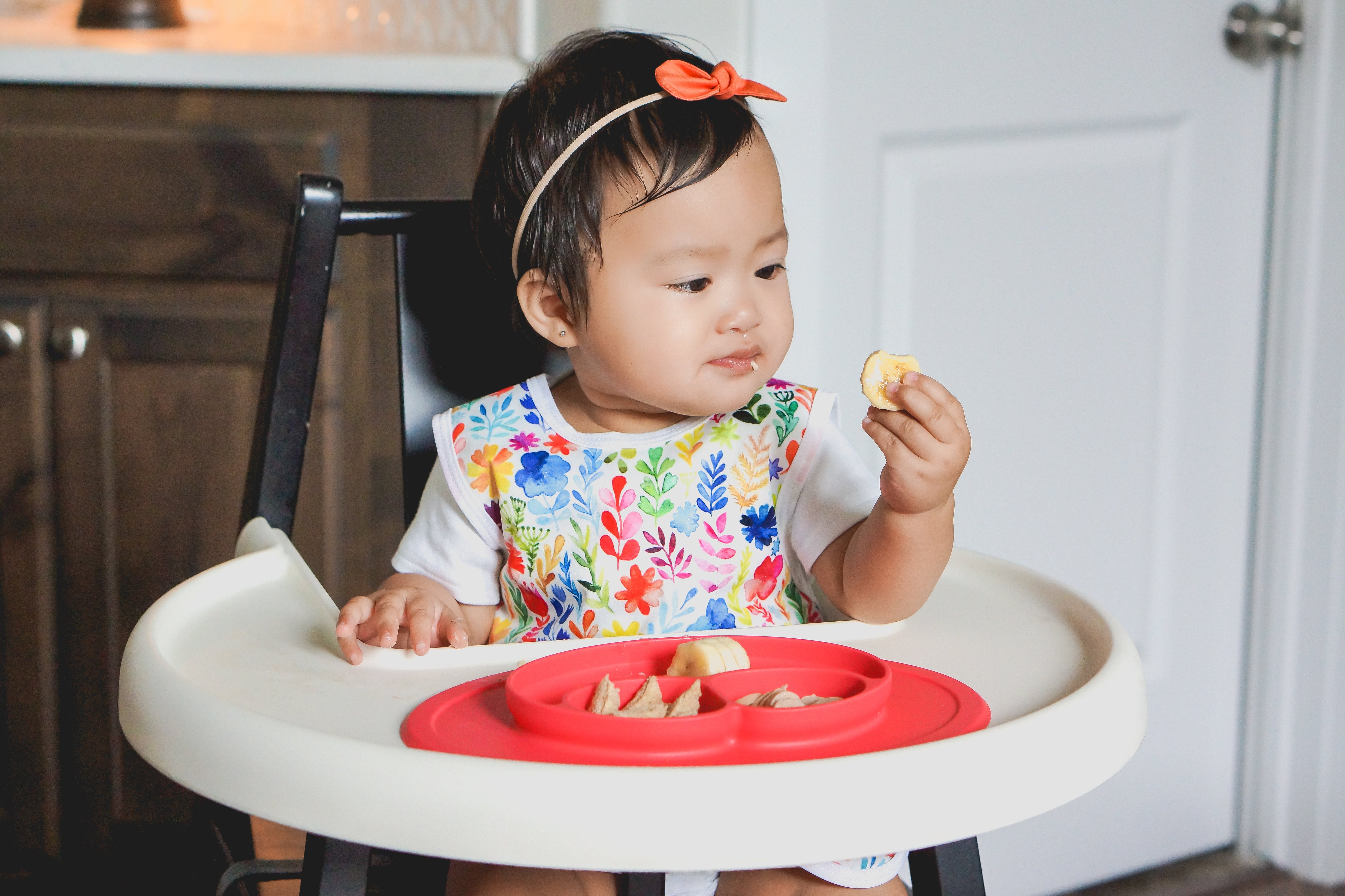 Rainbow Watercolor Floral Bapron