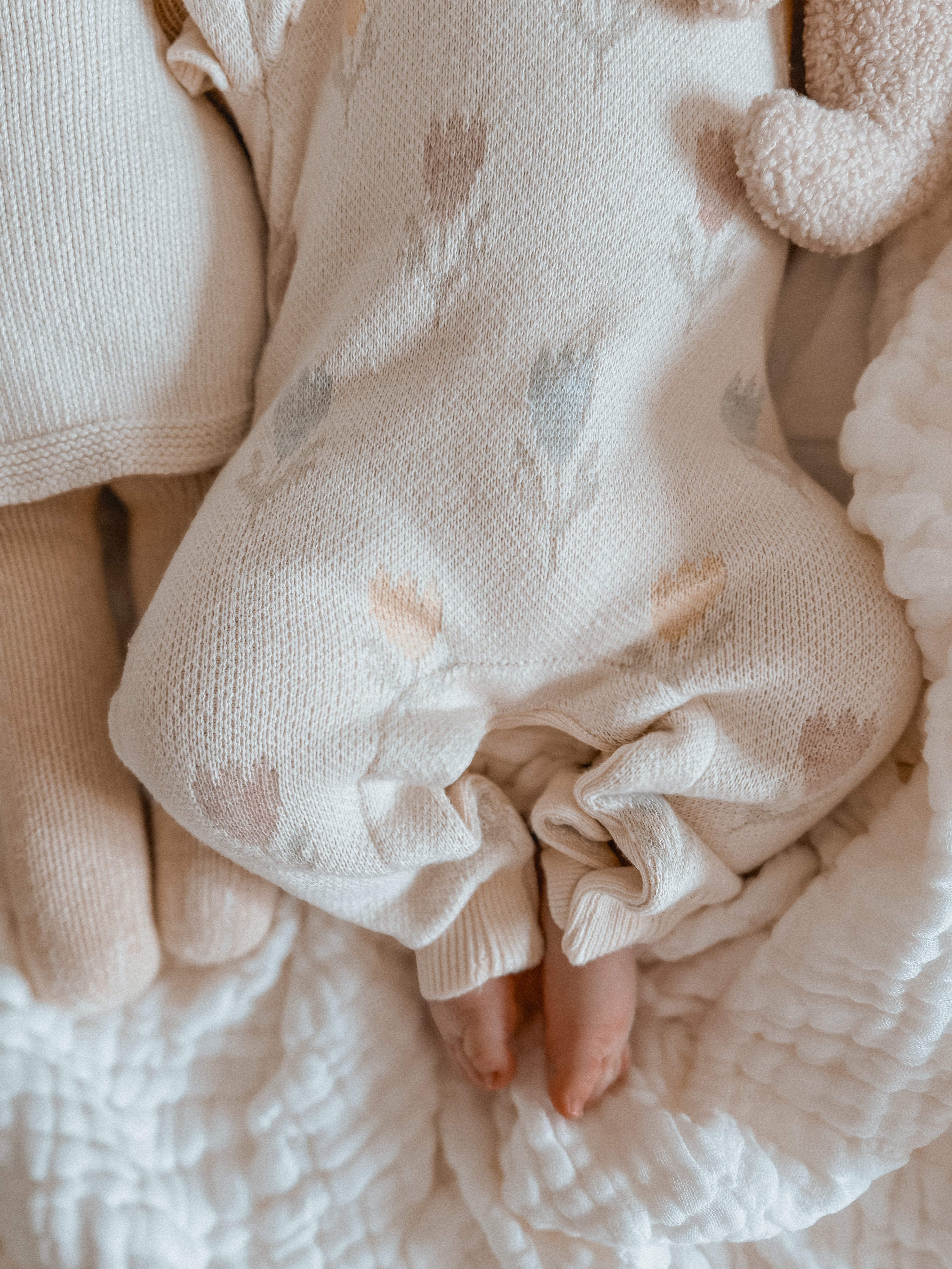 Luna + Luca Tulip Jacquard Jumpsuit