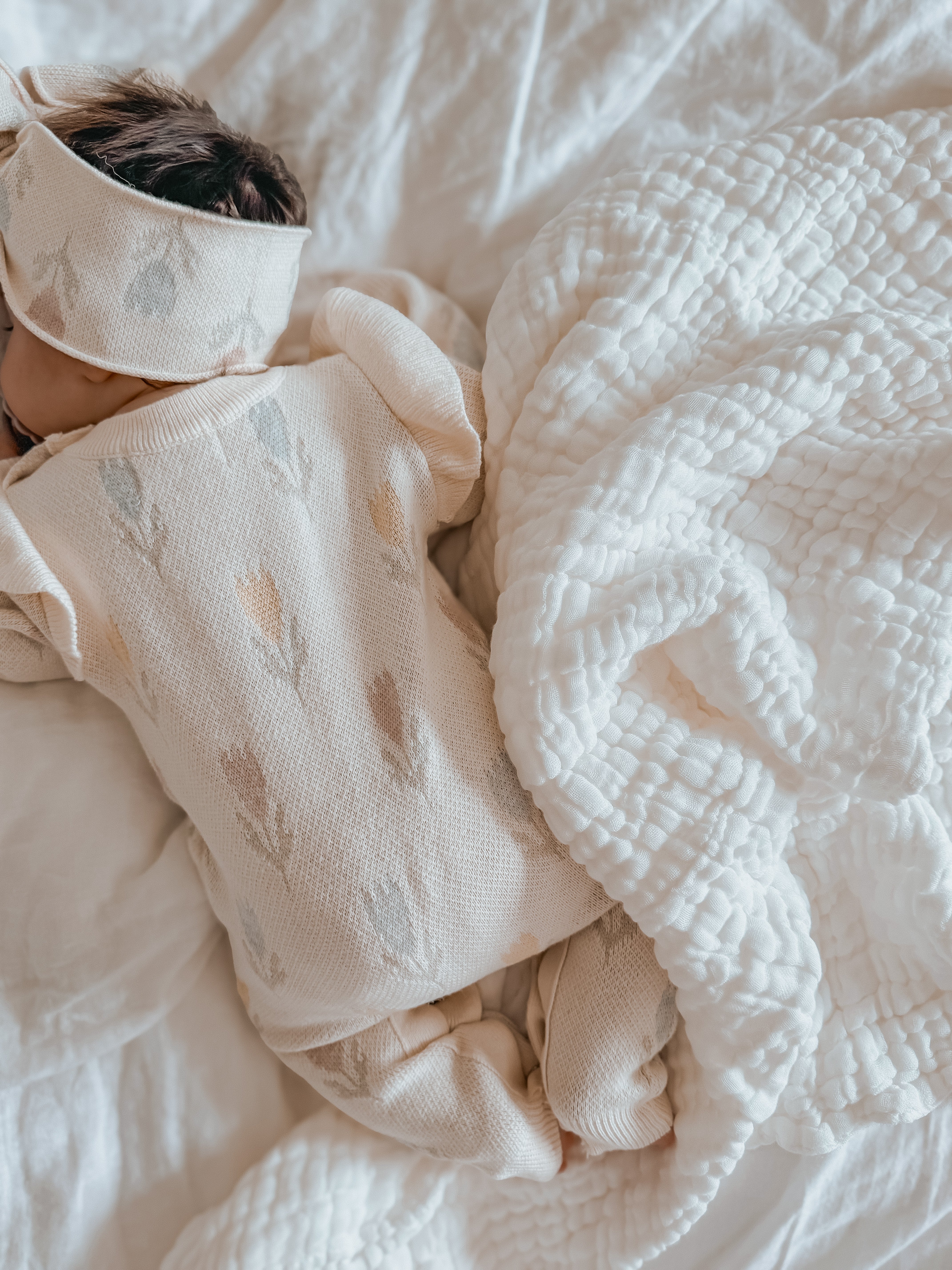 Luna + Luca Tulip Jacquard Jumpsuit