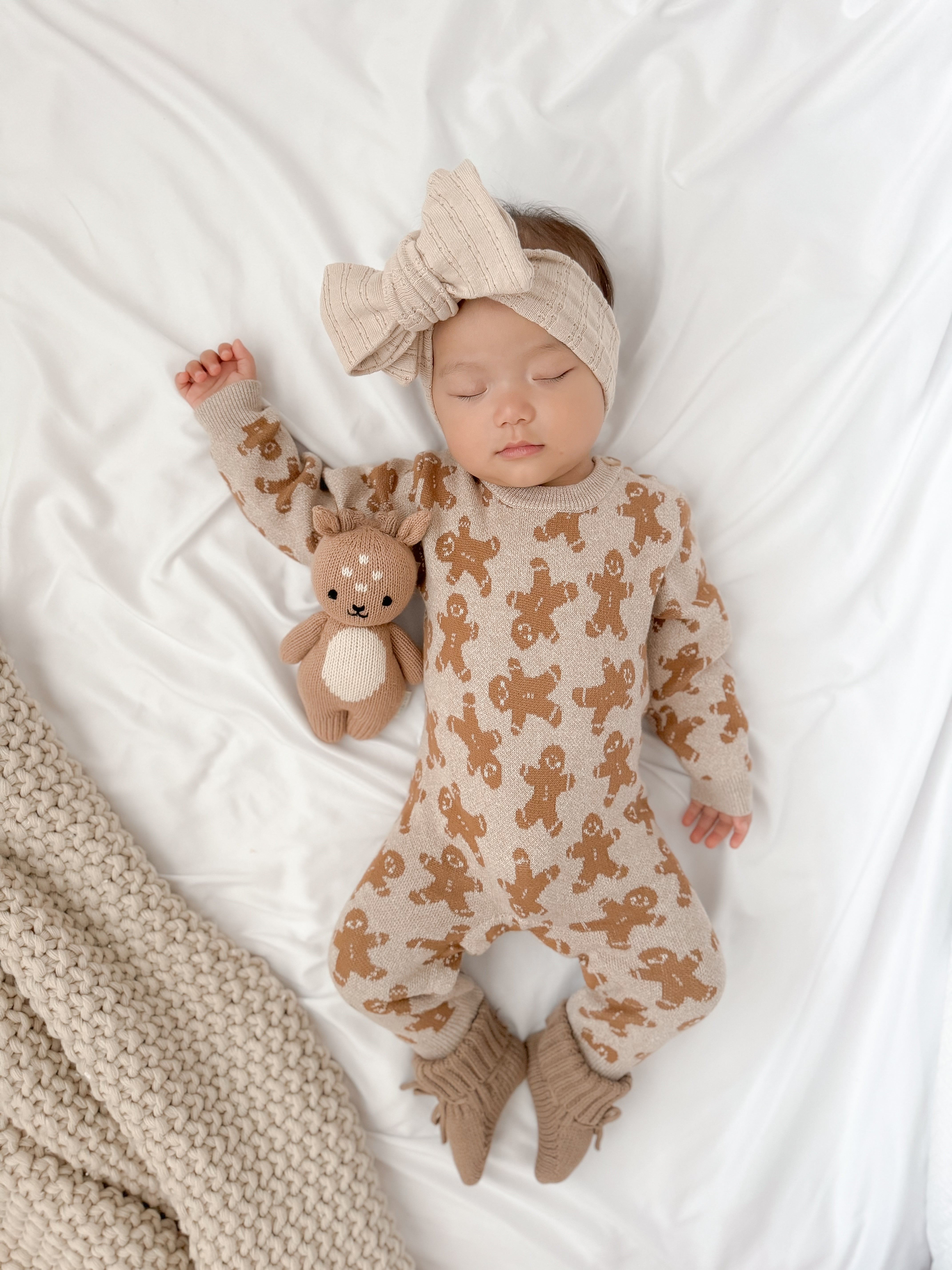 Luna + Luca Gingerbread Jumpsuit Luna + Luca