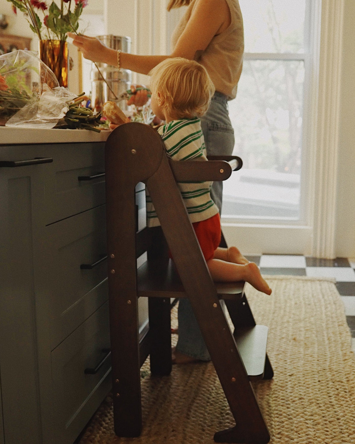 Foldable Toddler Tower