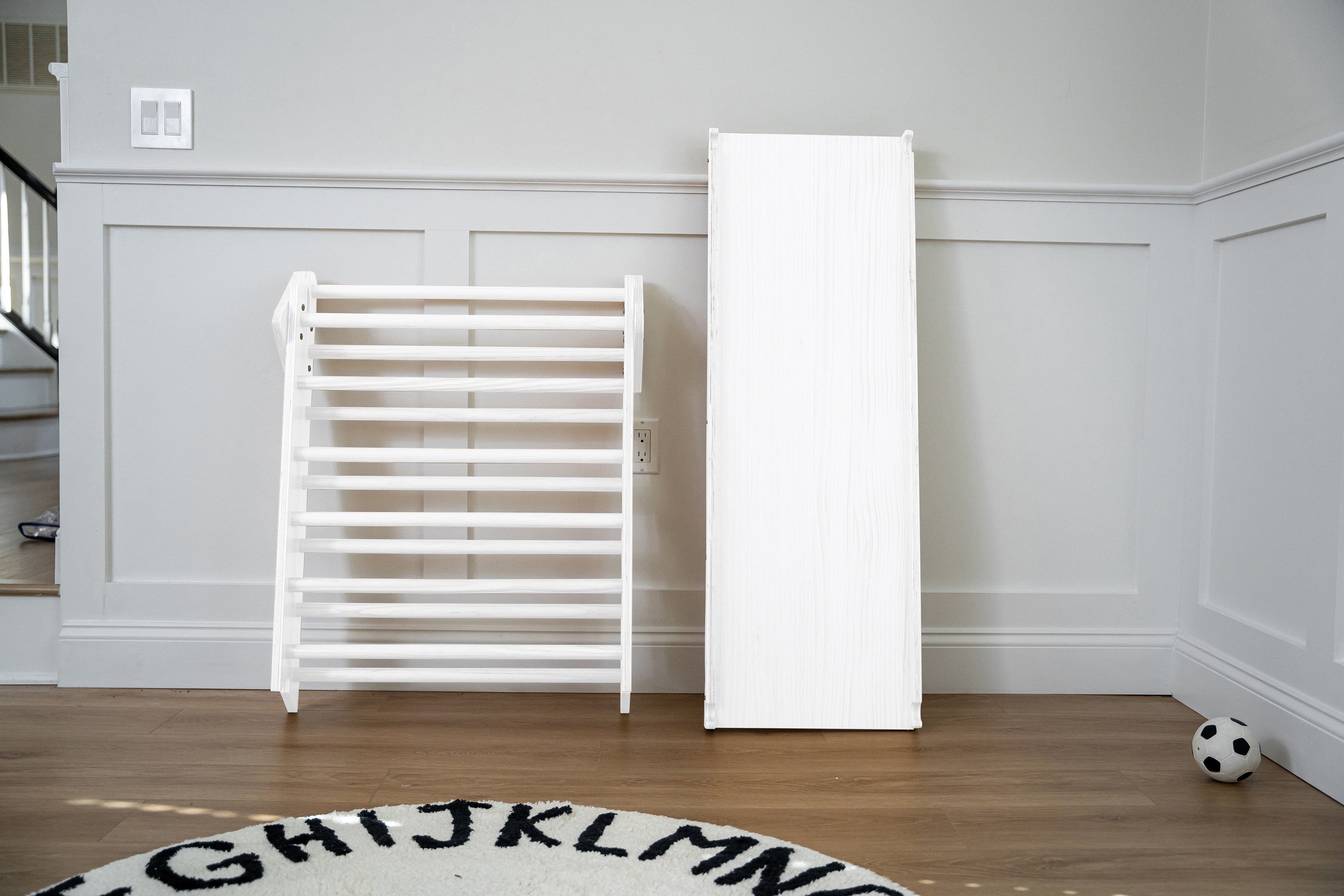 Hazel - Pikler Triangle Ladder & Rocker Set Indoor Avenlur.com