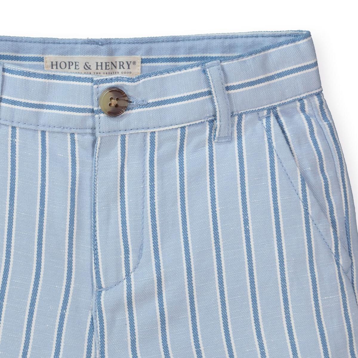 Baby Classic Short - Classic Blue Stripe
