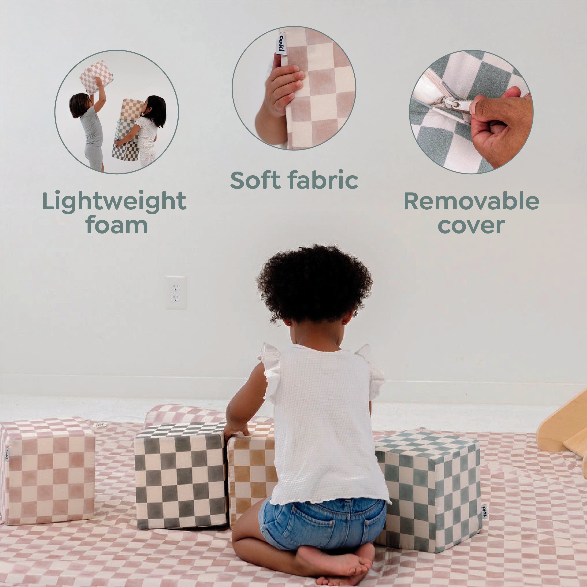Terrazzo Chalk Play Cube
