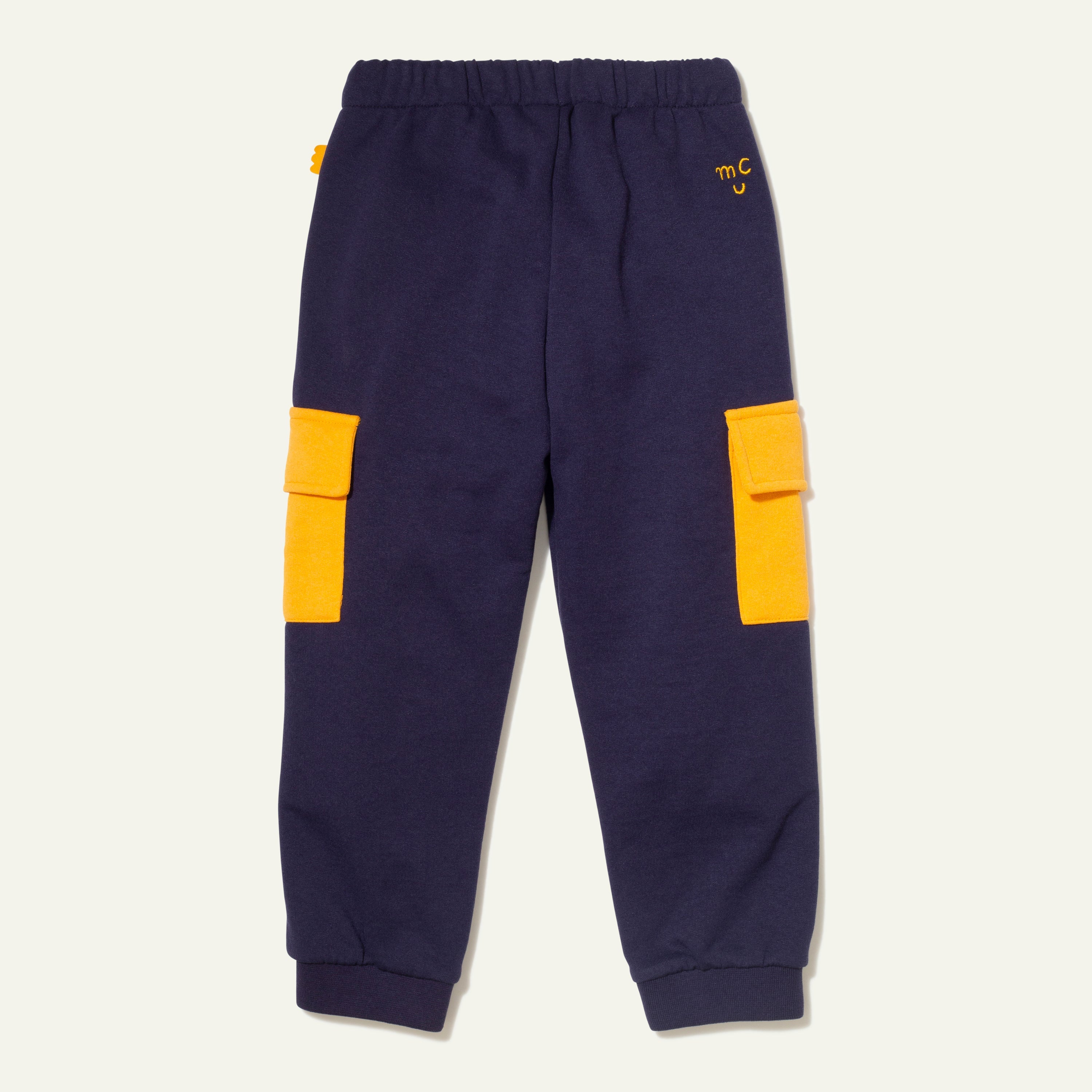 Recycled Cotton Pocket Kid Jogger