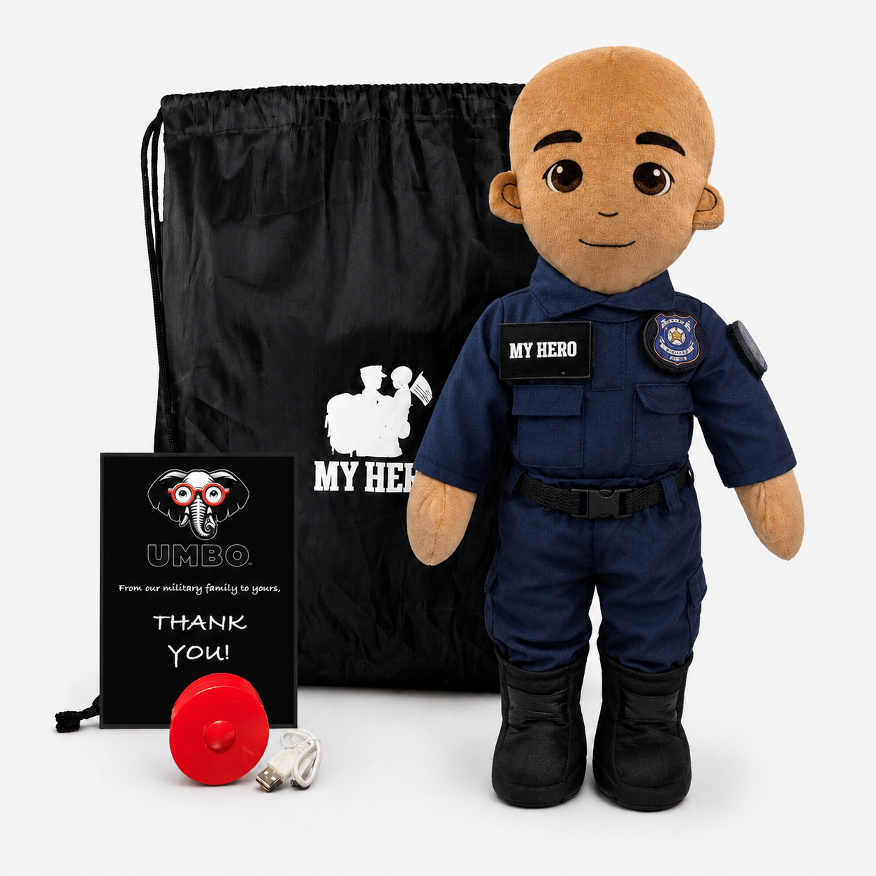 Police Doll | Police Officer Doll & Recordable Plush