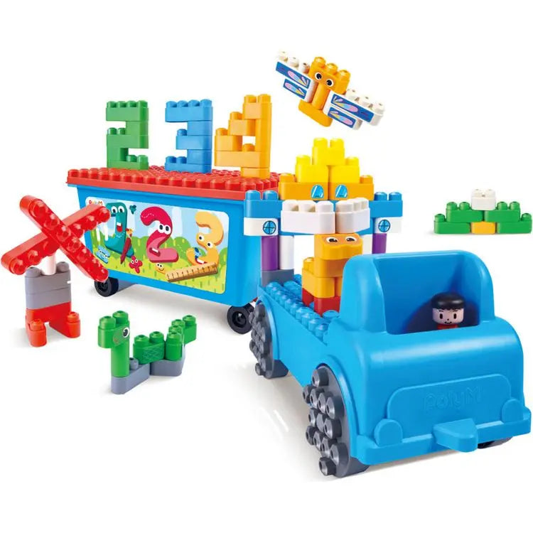 Poly M PolyM Count and Play Tow Truck