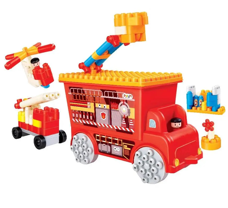 Poly M Fire Rescue Truck