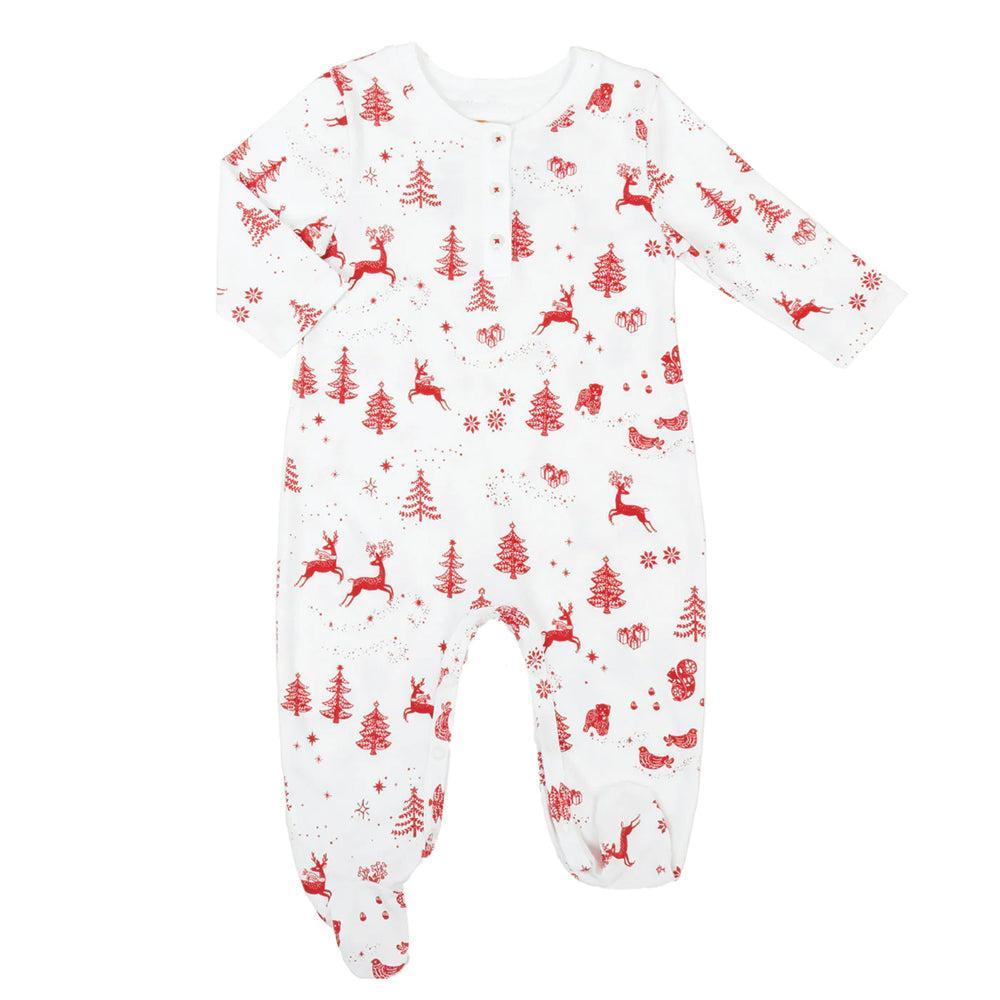 Baby Onesie & Hat - Nordic Winter