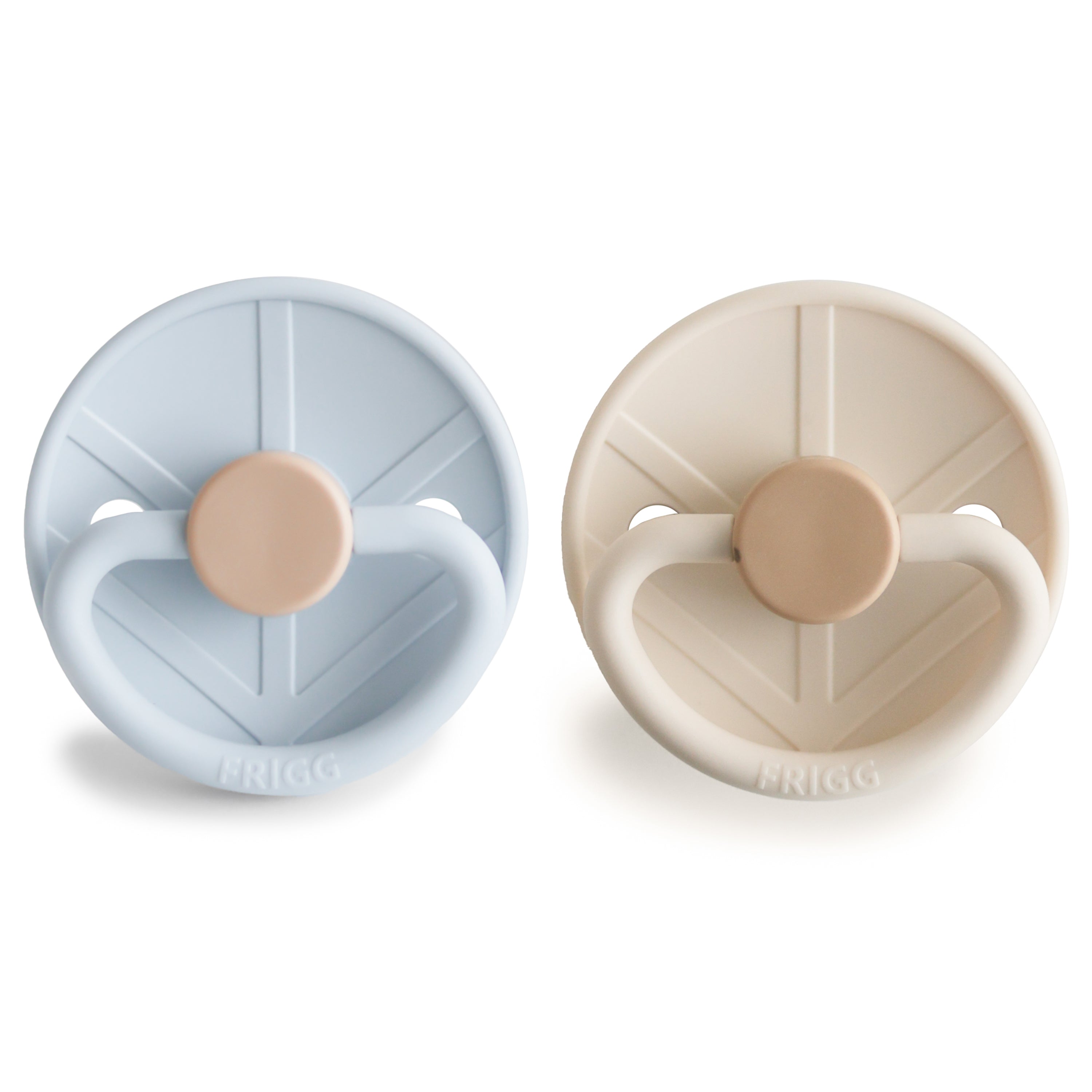 FRIGG Little Viking Silicone 2-Pack Pacifiers & Teethers Mushie