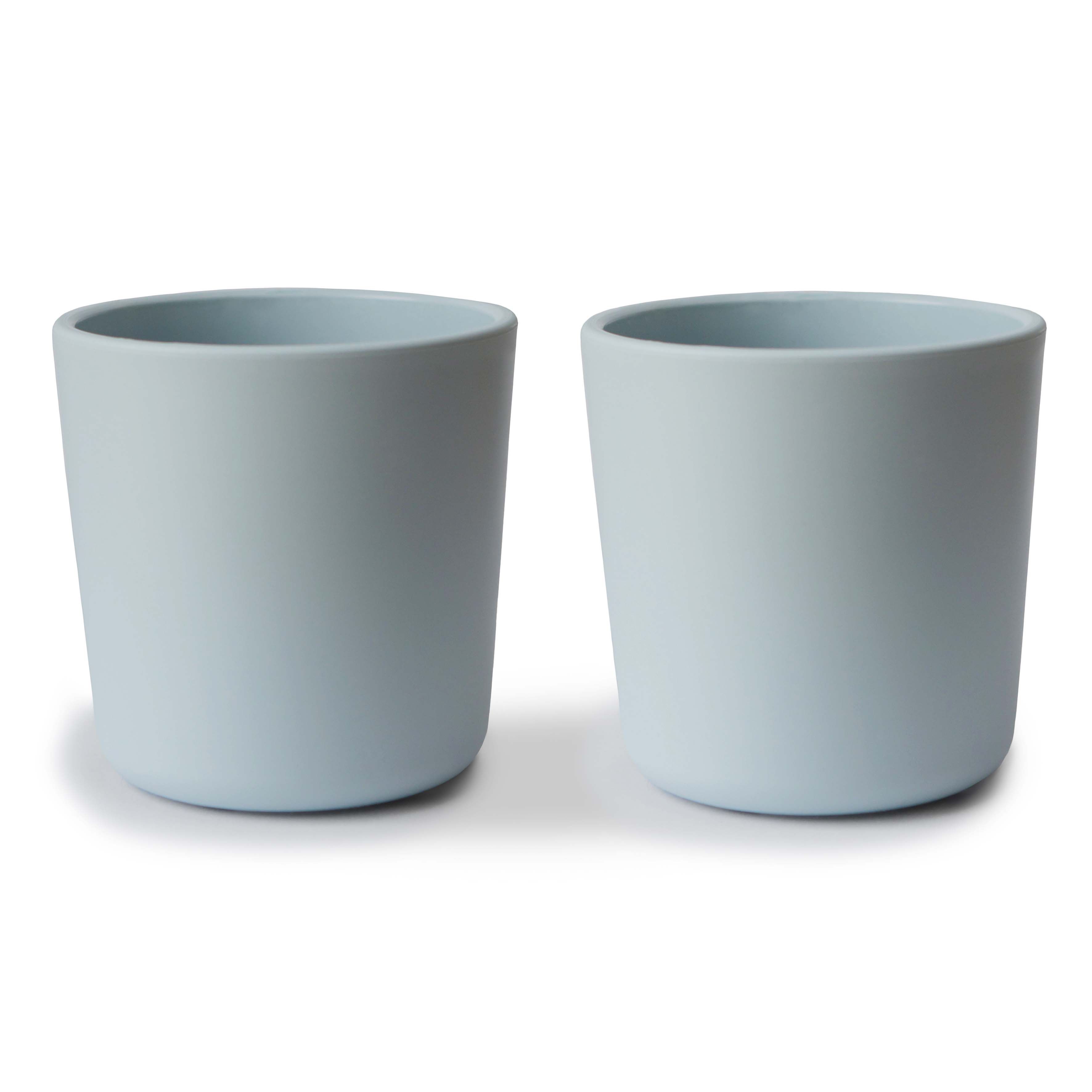 Dinnerware Cup, Set of 2 Dinnerware Mushie Powder Blue