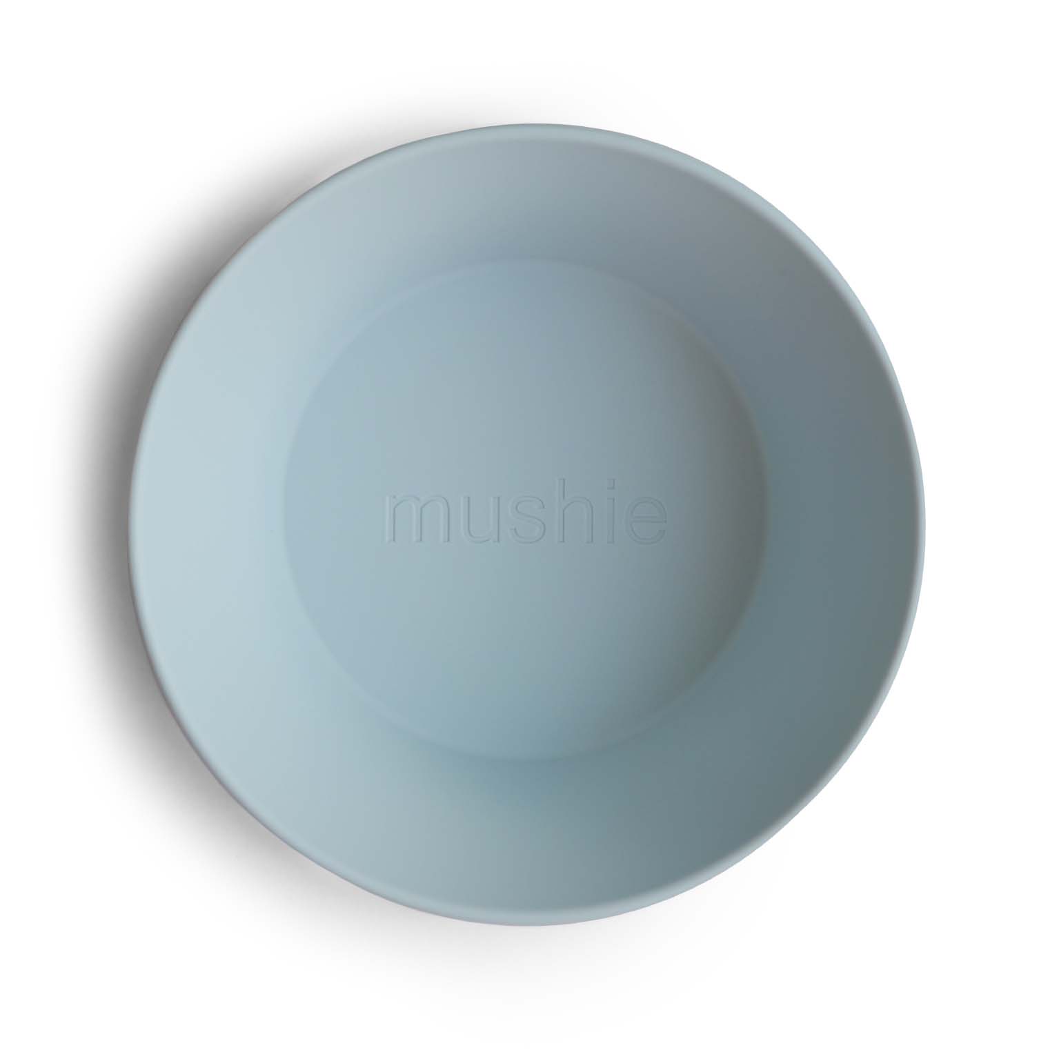 Round Dinnerware Bowl, Set of 2 Dinnerware Mushie Powder Blue