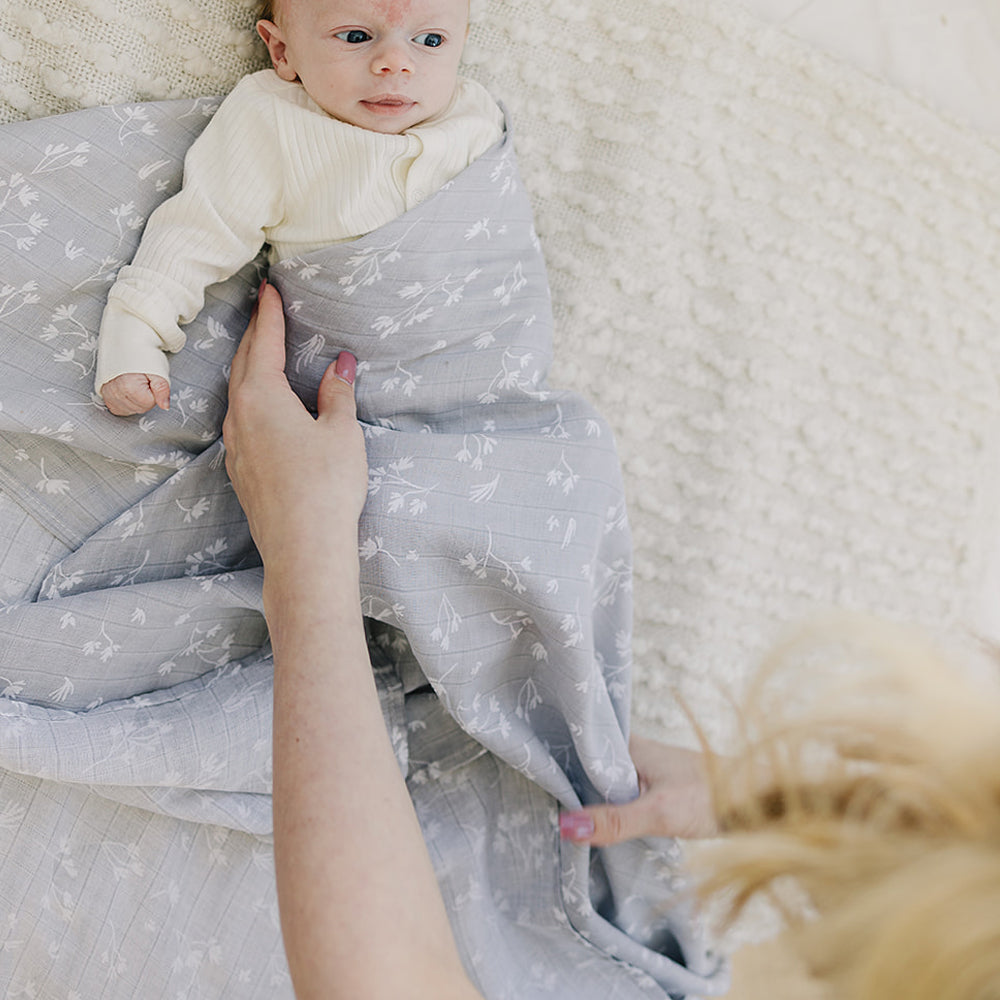 Fox Tales + Prairie Oh So Soft Muslin Swaddle Blanket Set Swaddle Blanket Bebe au Lait