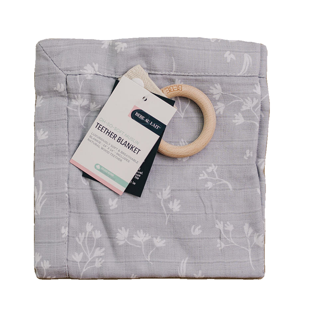 Prairie Oh So Soft Muslin Teether Blanket Teether Blanket Bebe au Lait