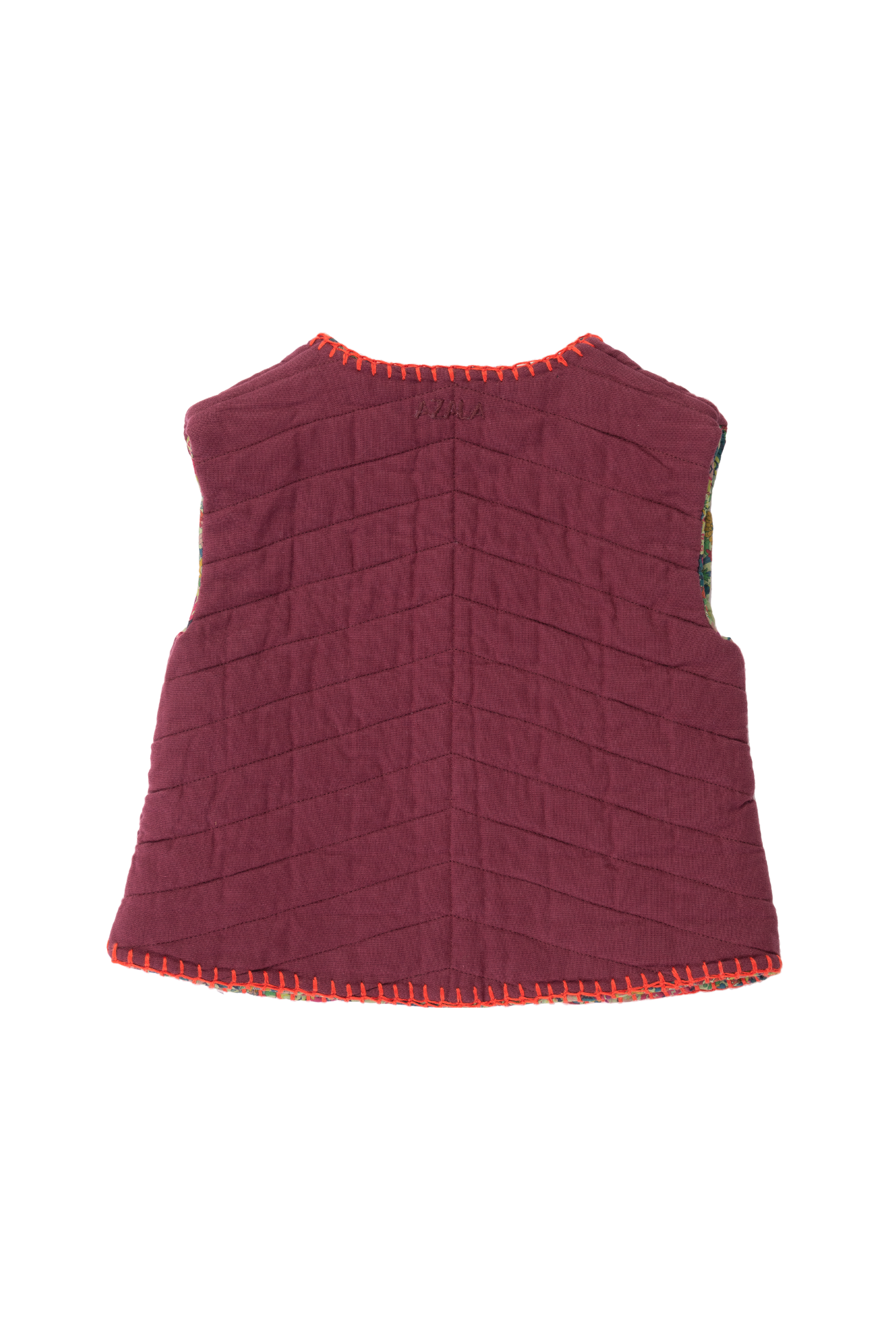 Reversible Baby Vest - Liberty Patchwork