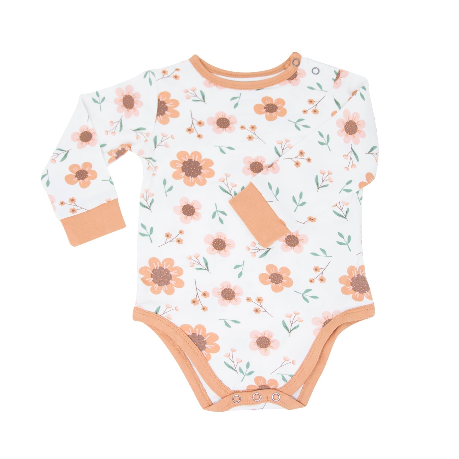 Long Sleeve Bodysuit - Sunflower