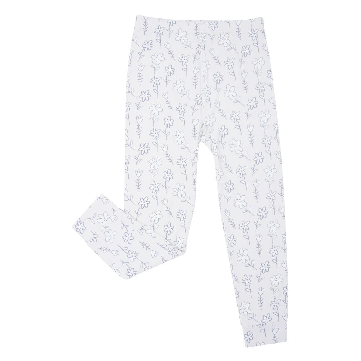 Big Kid Pajama - Grey Doodle
