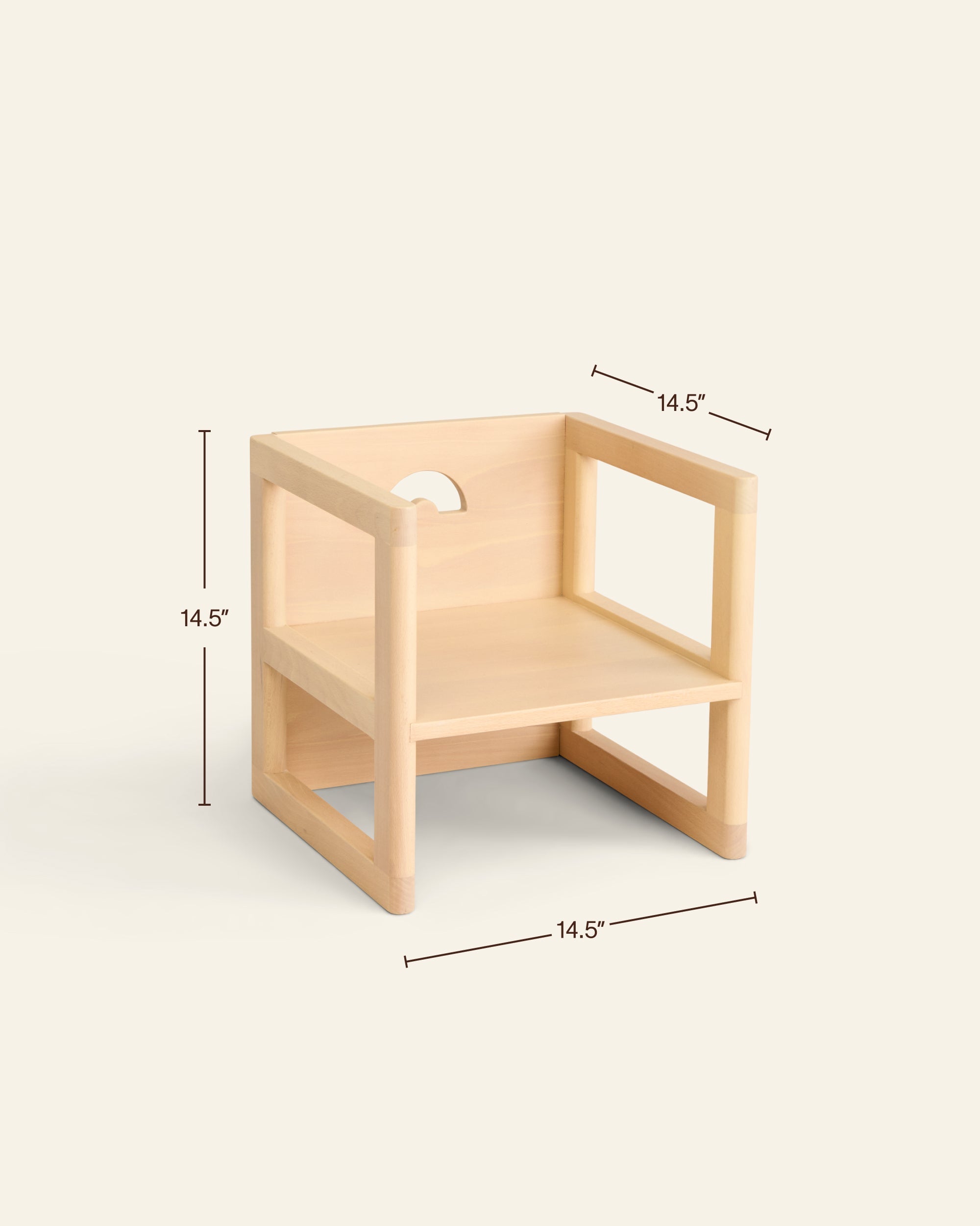 Reversible Chair and Play Table Set