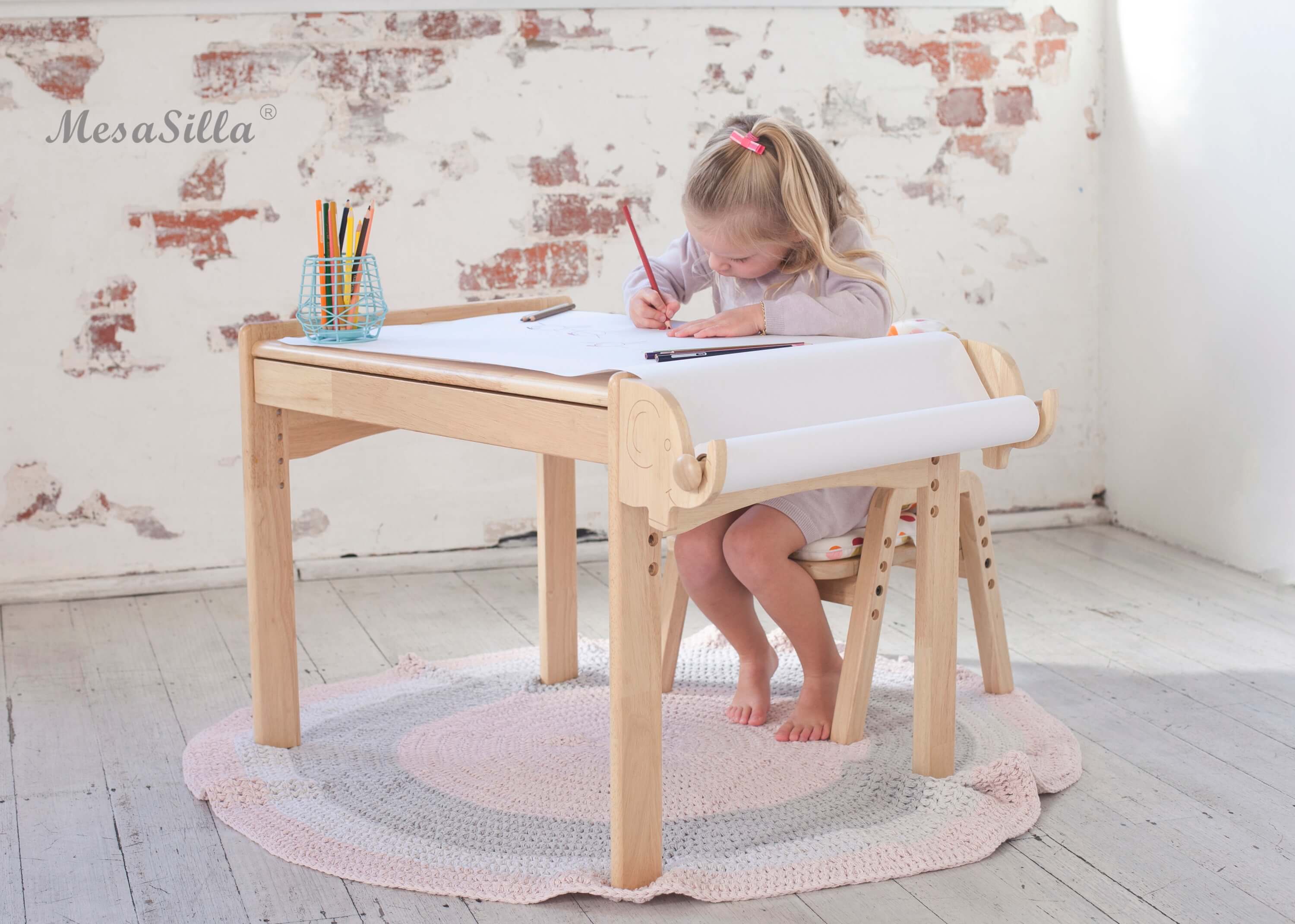 MesaSilla Add-On Paper Roll Dispenser with Elephant Bracket MesaSilla USA