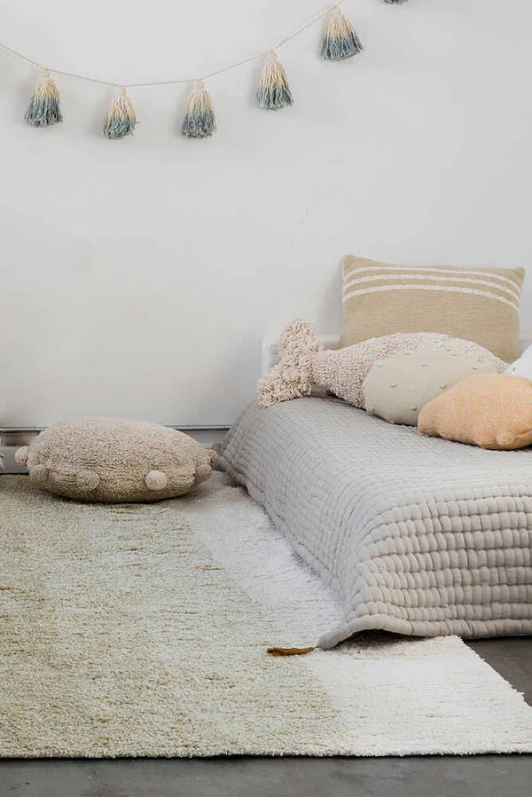 REVERSIBLE WASHABLE RUG GELATO GREEN Little Wonder & Co
