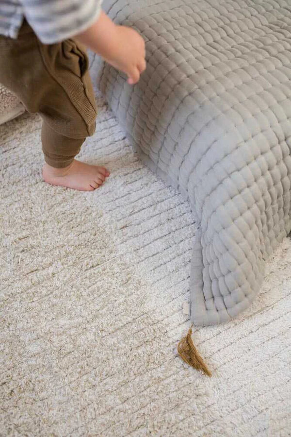REVERSIBLE WASHABLE RUG GELATO GREEN Little Wonder & Co
